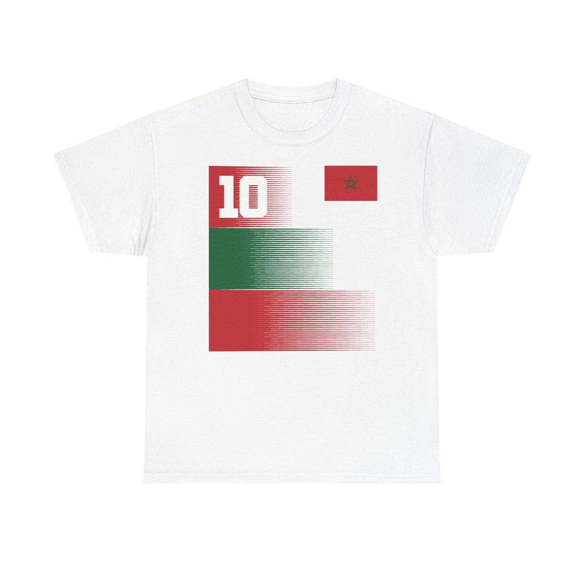 Marruecos Escudo Morocco Bandera Orgullo Fútbol Fan Deporte FIdea de regalo - Camiseta unisex