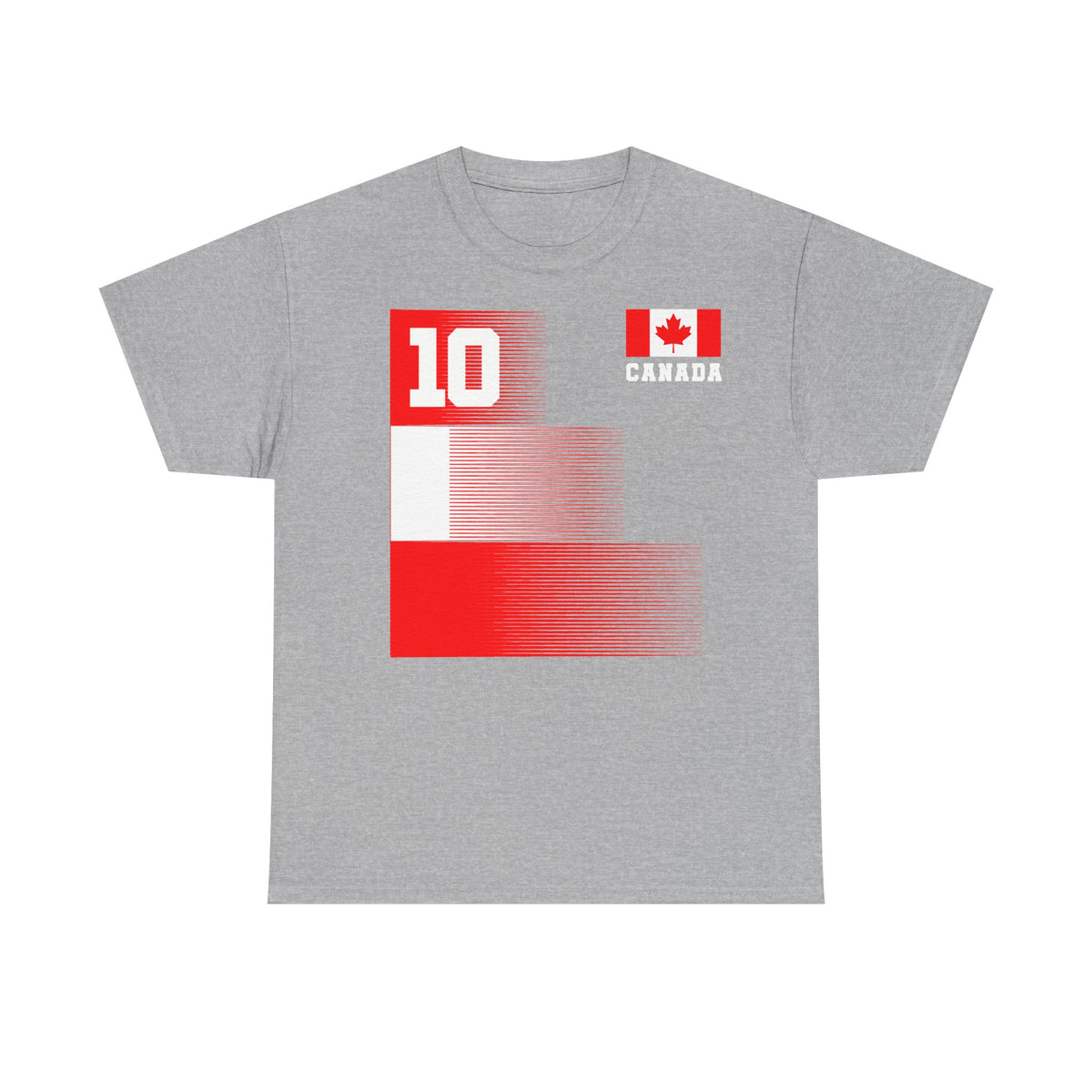 Canada Kanada Wappen Flagge Fan Sport Fußball Geschenkidee - Unisey T-Shirt