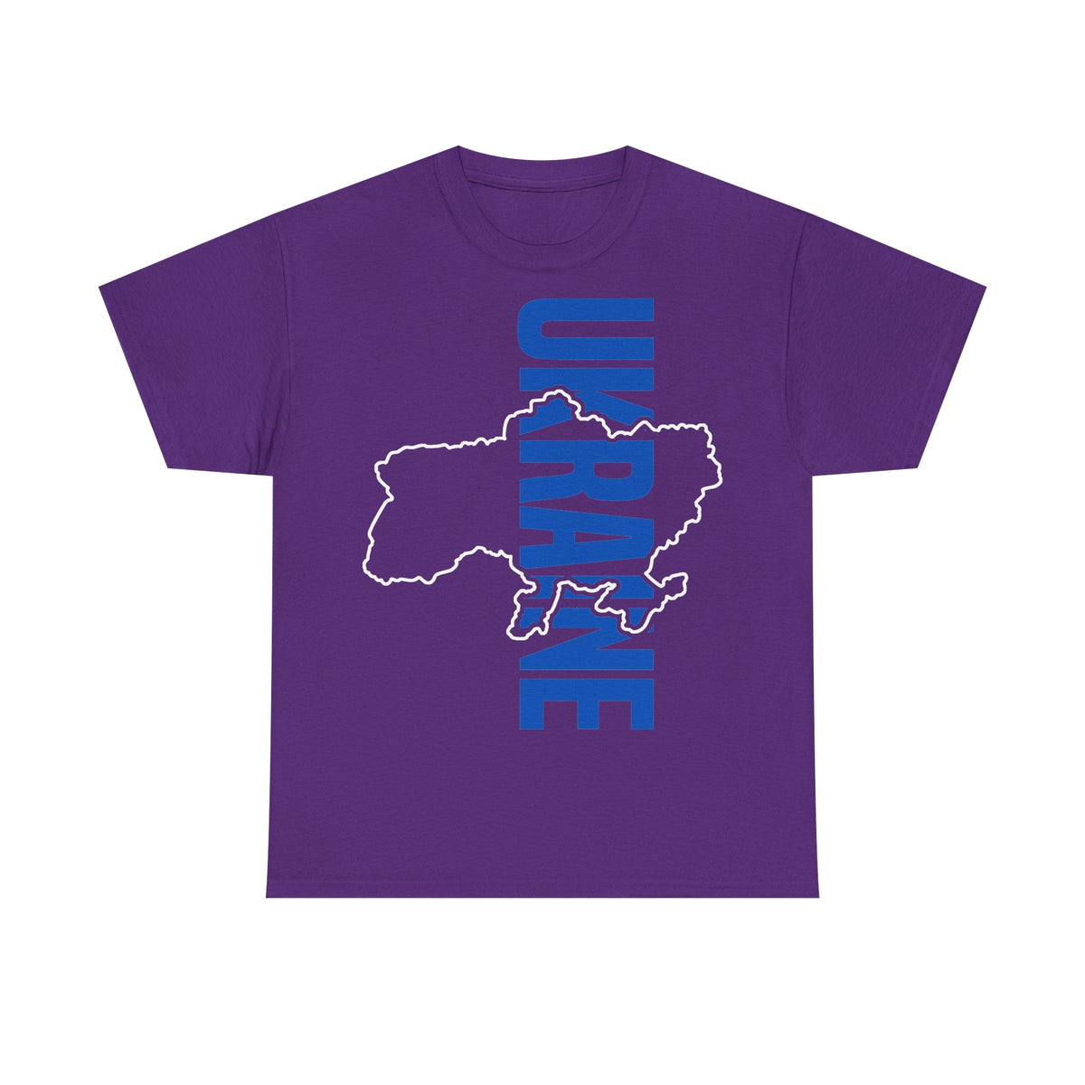 Bandera de Ucrania escudo idea de regalo afición al deporte moda vintage - Camiseta unisex