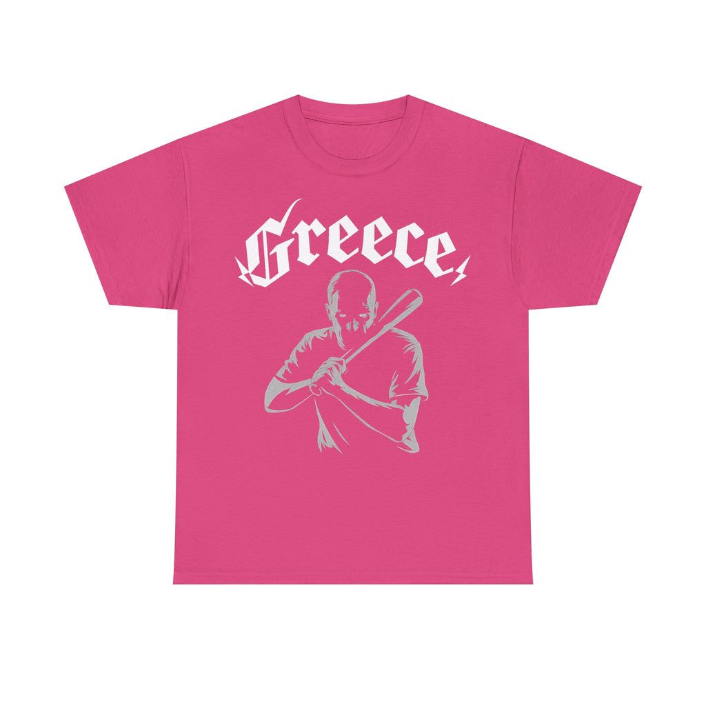Greece Griechenland Hooligan Flagge Wappen Heimat Fußball Sport Fan Geschenkidee - Unisex T-Shirt
