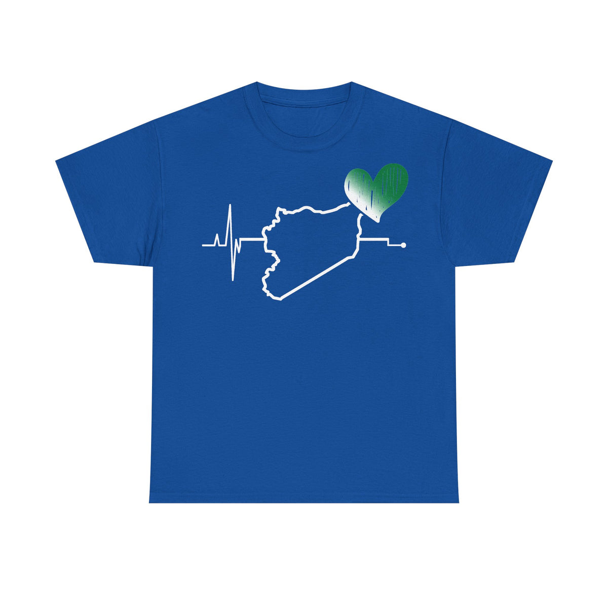 Syria Syrien Wappen Flagge Heimat Sport Fan Geschenkidee - Unisex T-Shirt