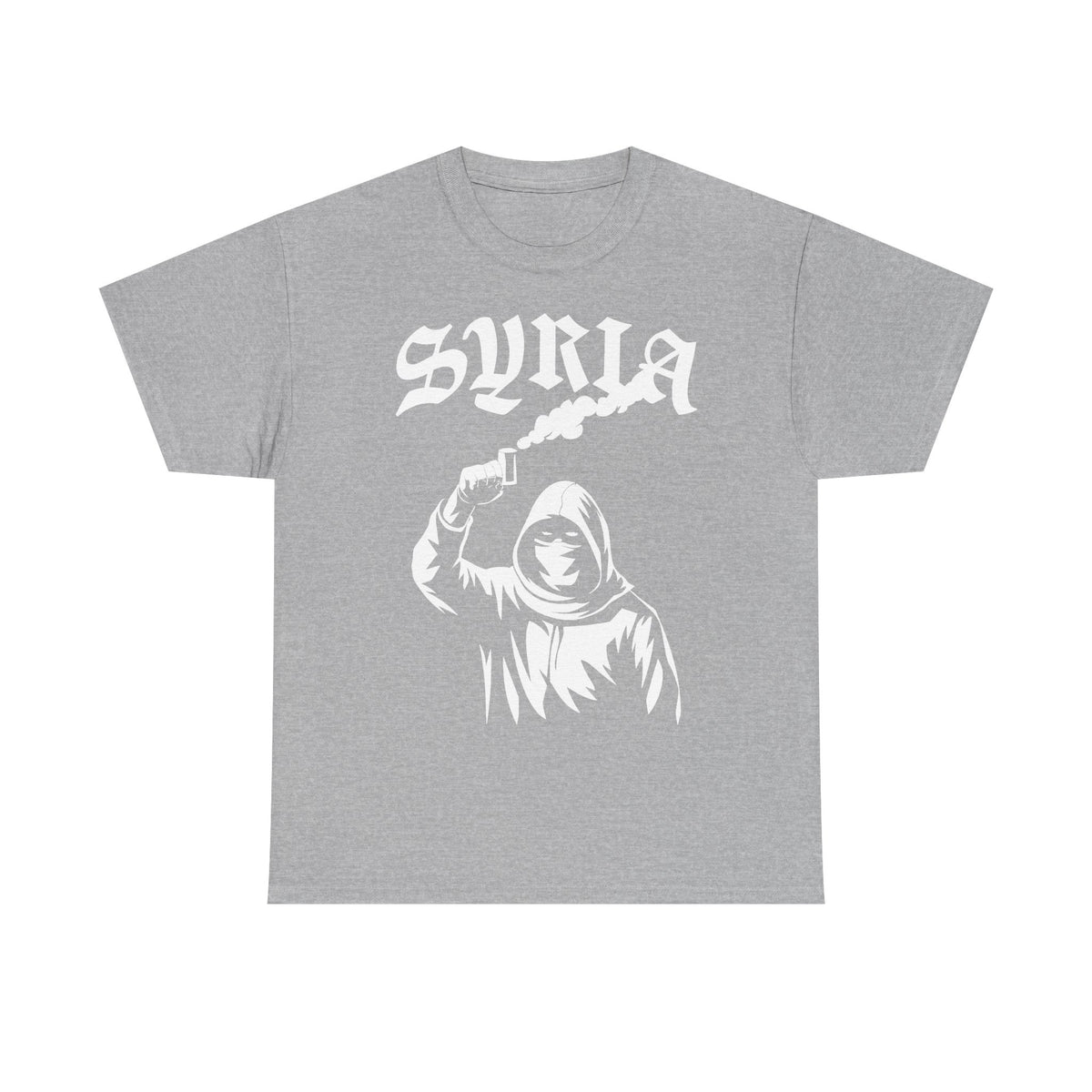 Syria Syrien Hooligan Wappen Flagge Heimat Sport Fußball Fan Geschenkidee - Unisex T-Shirt