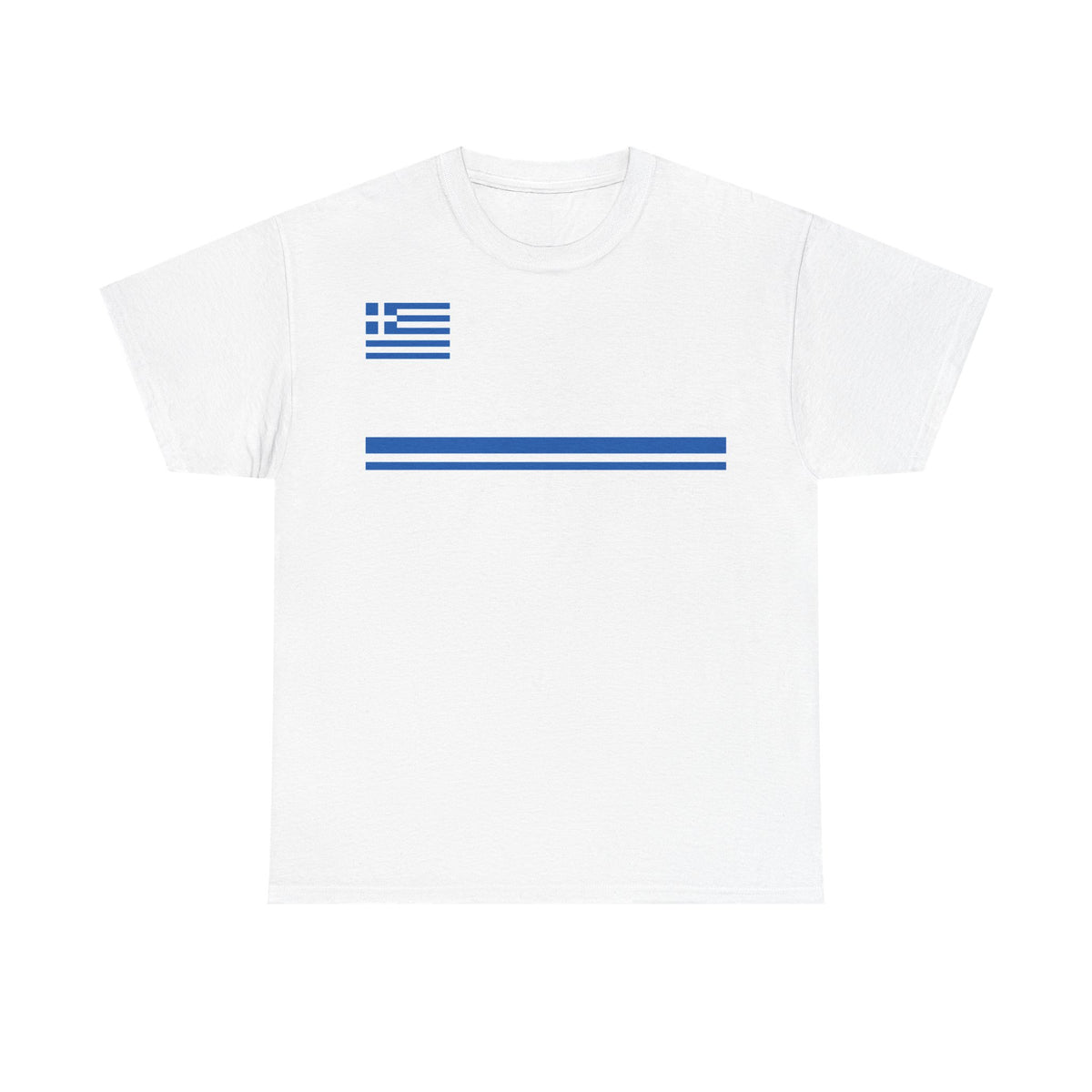 Grecia Grecia Bandera Escudo Patria Fútbol Deporte Aficionado Idea de regalo - Camiseta unisex