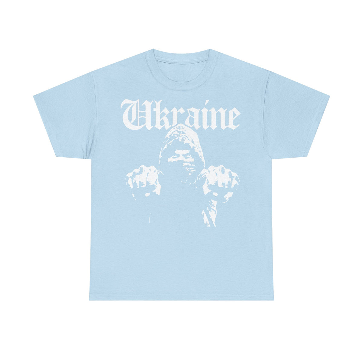 Bandera de Ucrania escudo idea de regalo afición al deporte moda vintage - Camiseta unisex