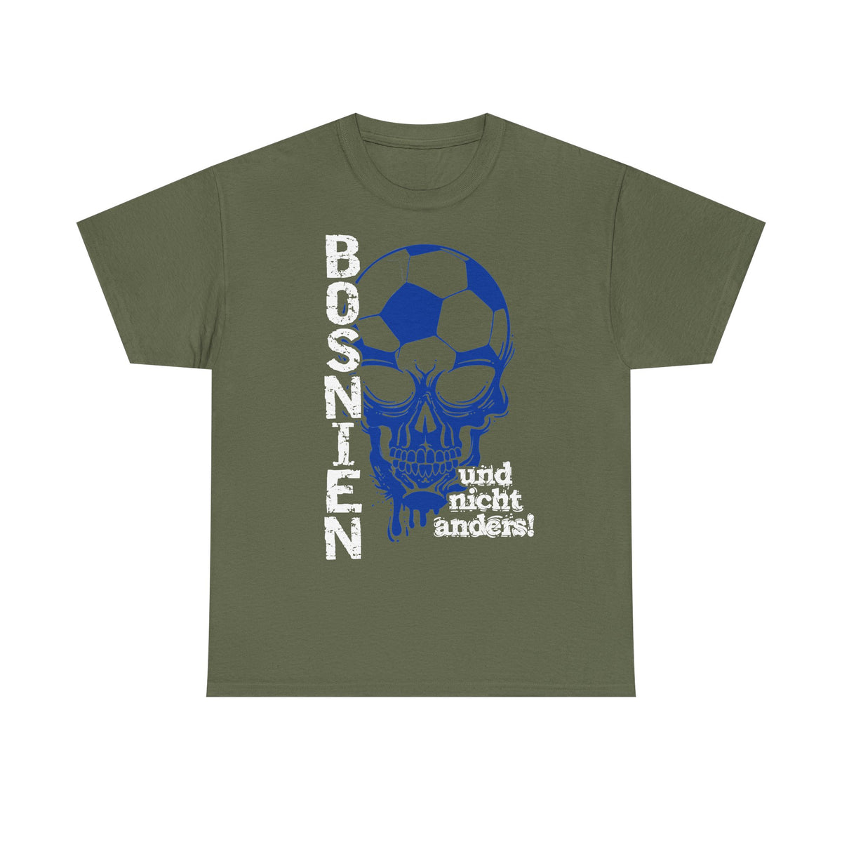 Bosnia Wappen Flagge Stolz Heimat Fußball fan Geschenkidee - Unisex T-Shirt