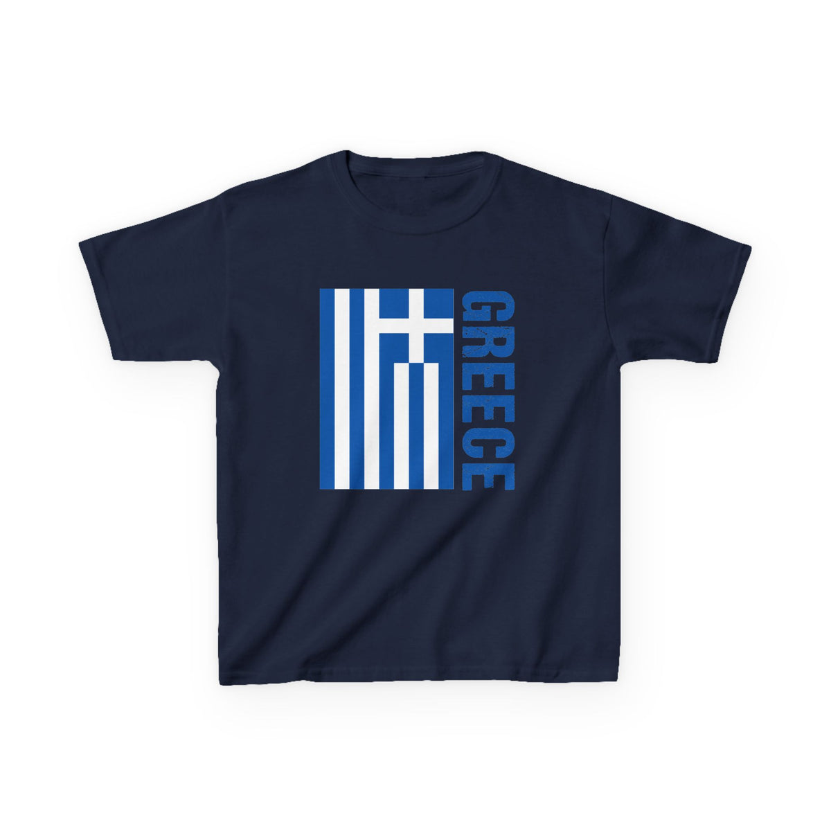Greece Griechenland Flagge Wappen Heimat Fußball Sport Fan Geschenkidee - Für Kinder & Jugendliche Unisex T-Shirt