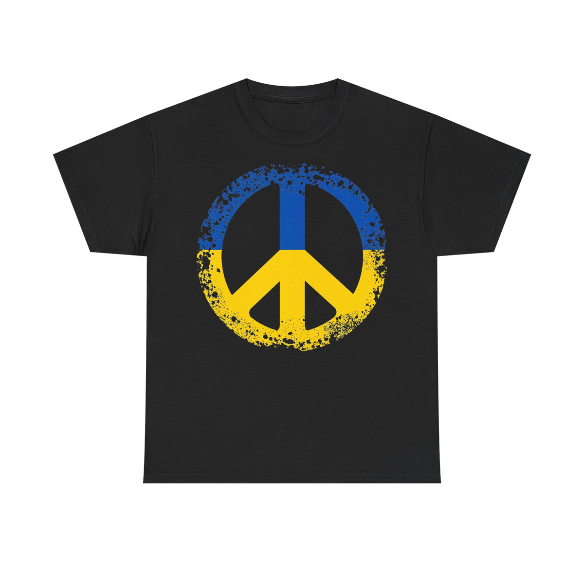 Bandiera e stemma dell'Ucraina Idea regalo Sport Tifoso Moda Vintage - T-shirt unisex