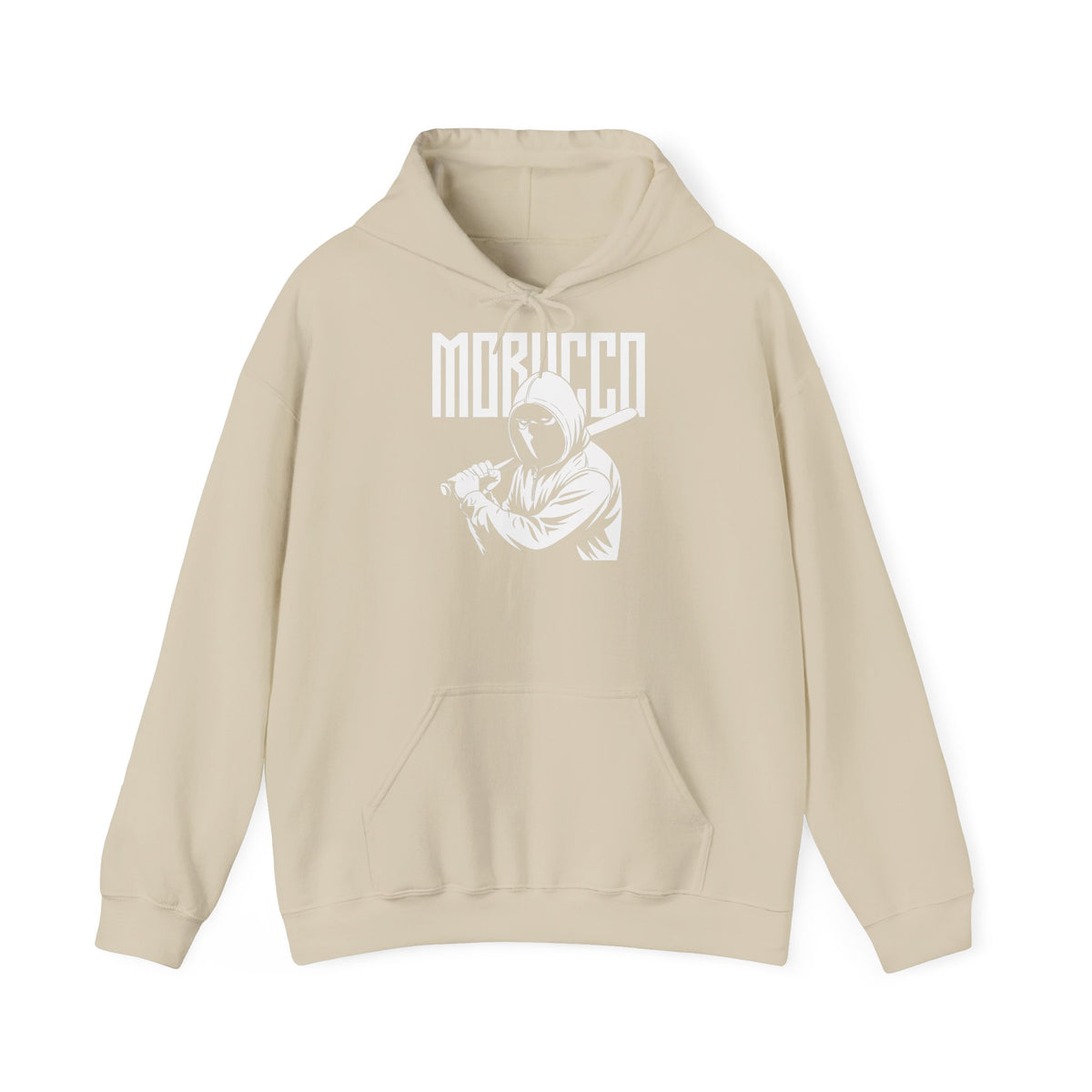 Stemma hooligan del Marocco, bandiera del Marocco, tifoso di calcio, sport, idea regalo - Felpa con cappuccio unisex
