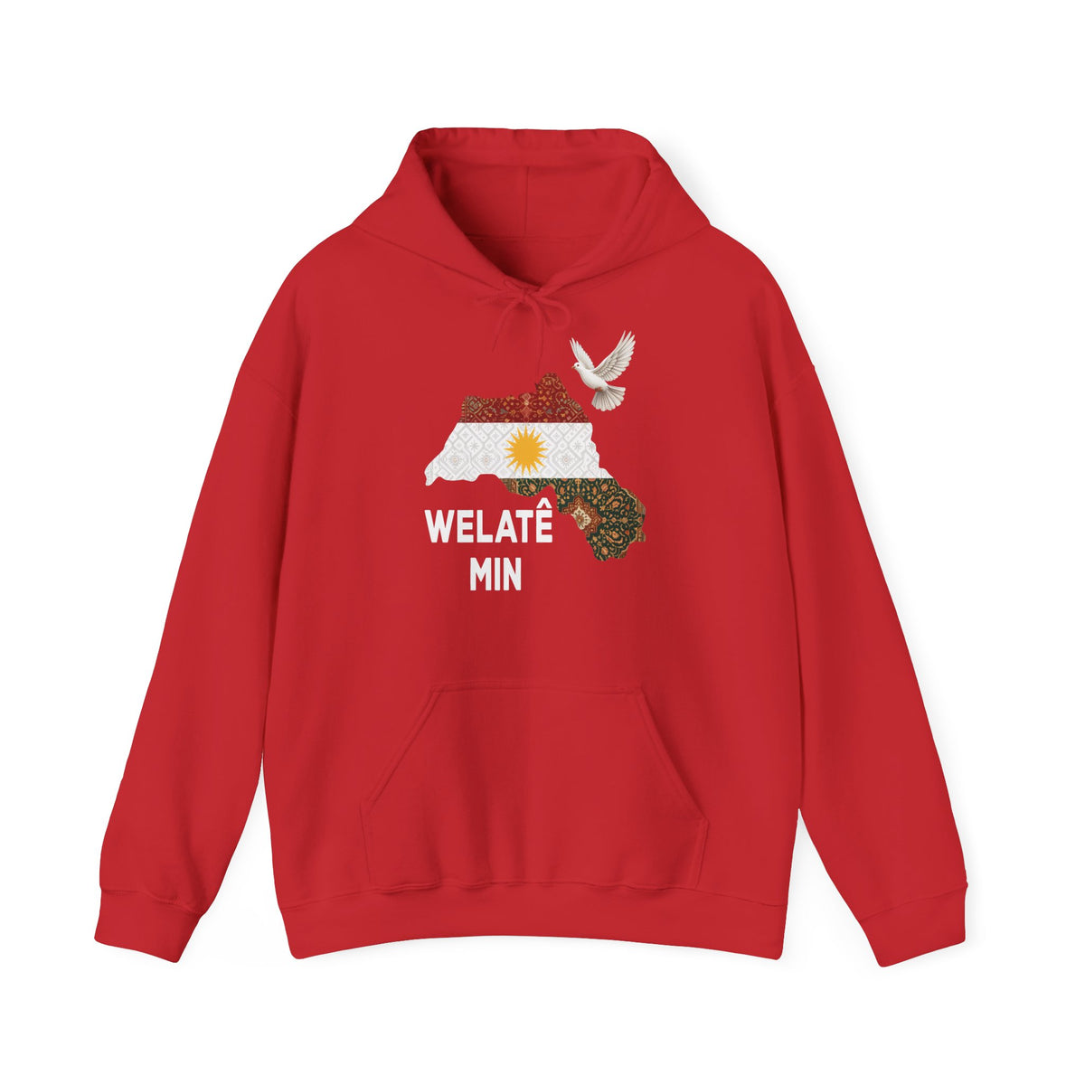 WELATE MIN KURDISTAN Azadi Nostalgie - Unisex Hoodie