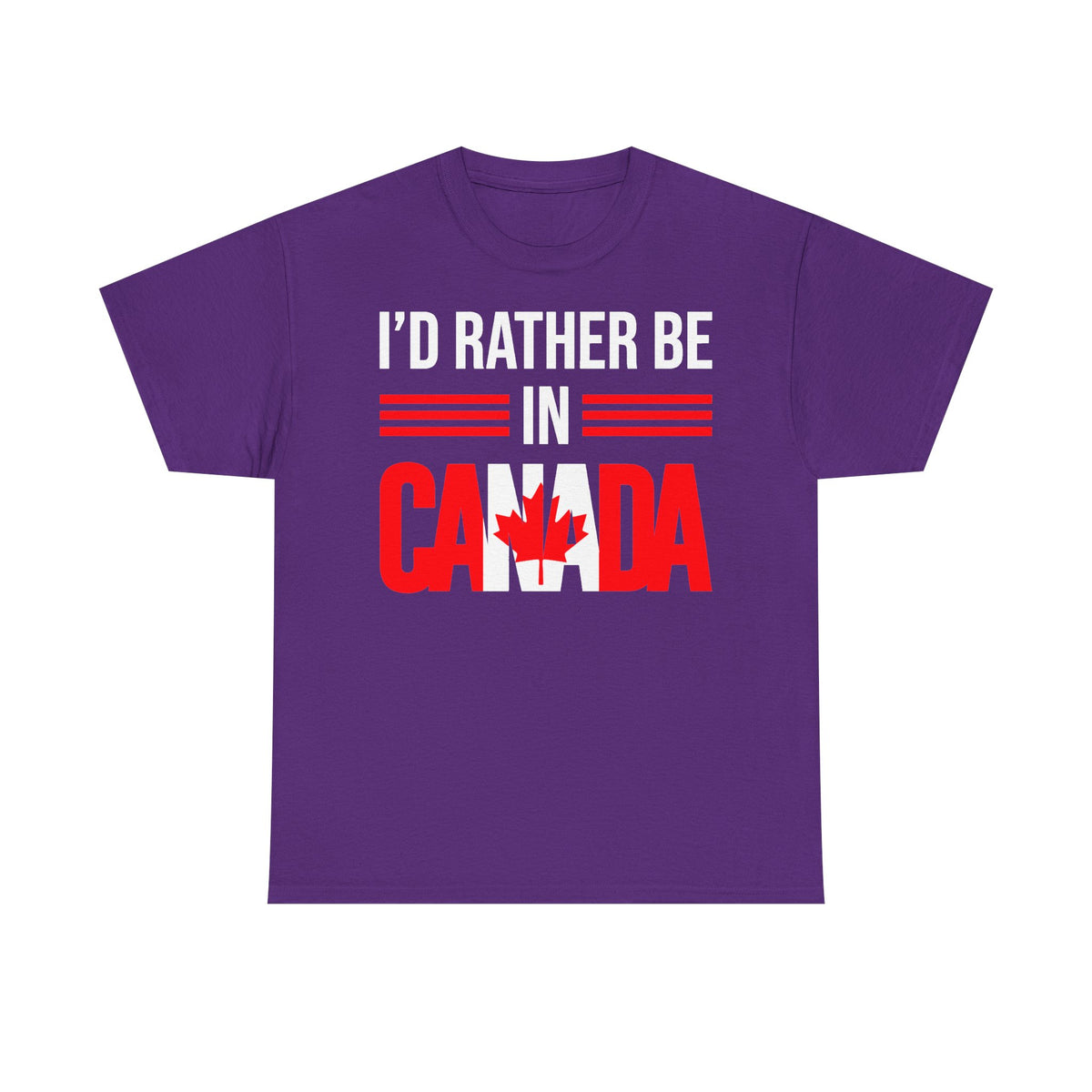 Canada Kanada Wappen Flagge Fan Sport Fußball Geschenkidee - Unisey T-Shirt