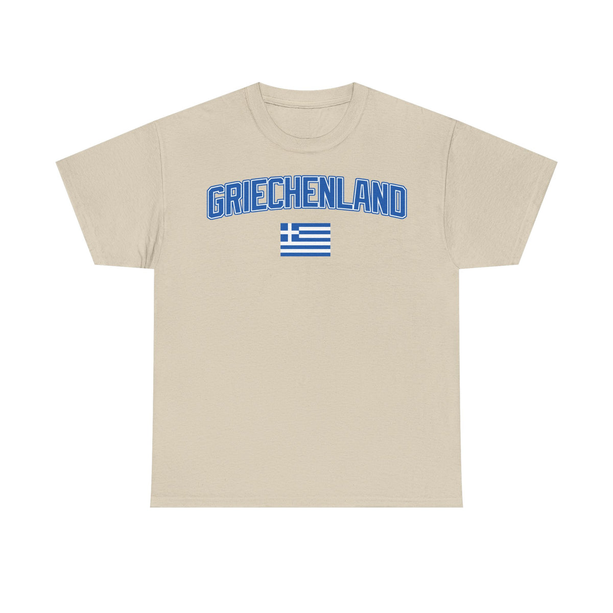 Grecia Grecia Bandera Escudo Patria Fútbol Deporte Aficionado Idea de regalo - Camiseta unisex