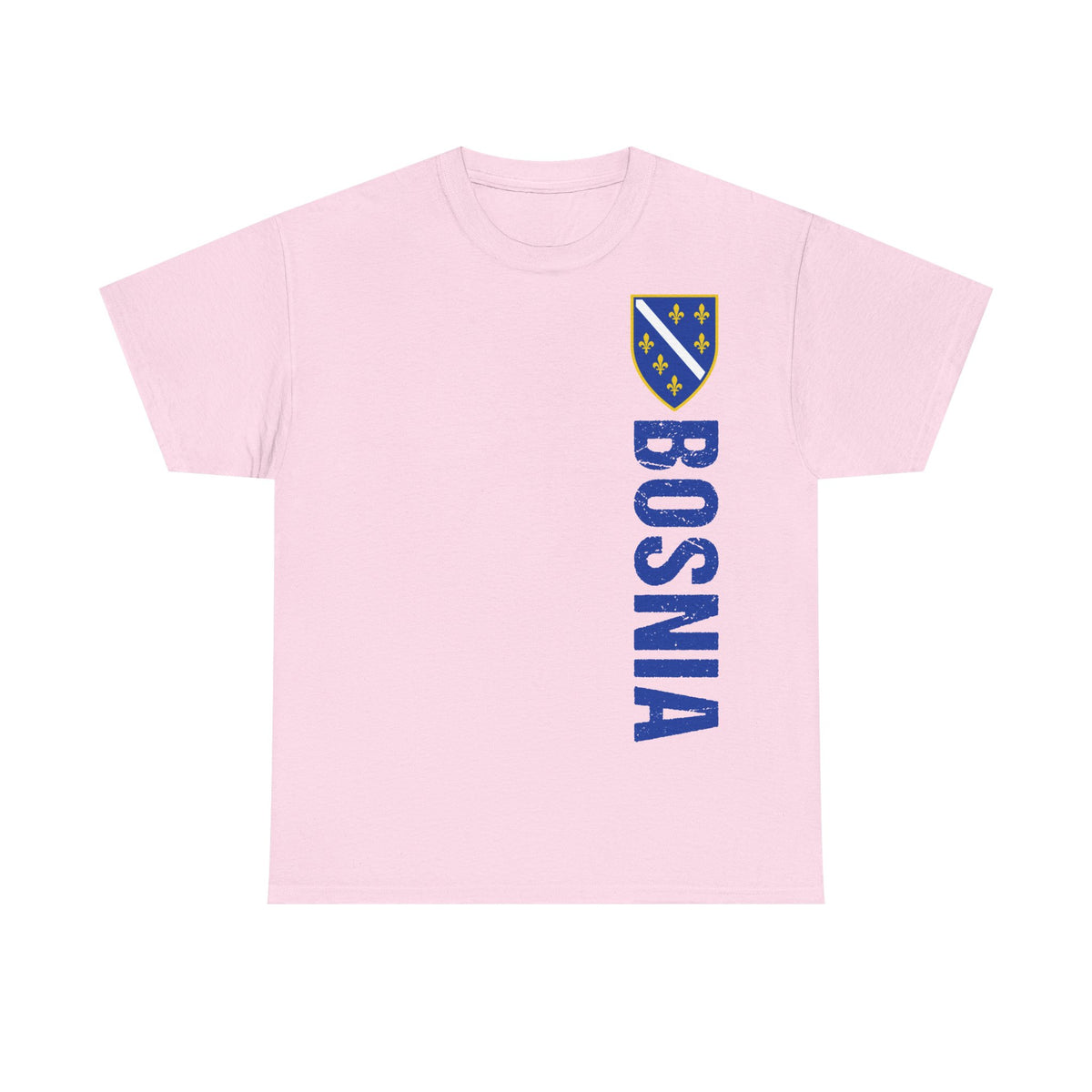 Bosnia escudo bandera orgullo patria aficionado al fútbol idea de regalo - Camiseta unisex