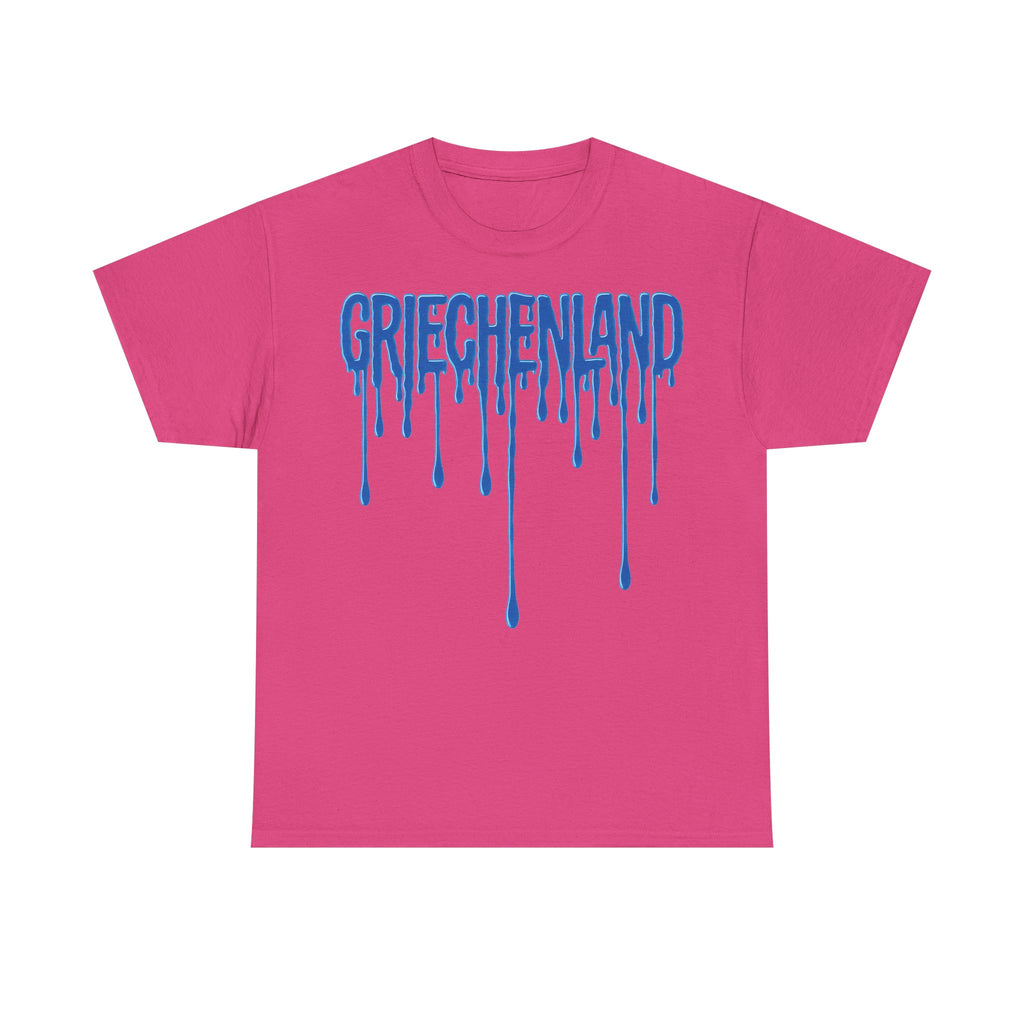 Greece Griechenland Flagge Wappen Heimat Fußball Sport Fan Geschenkidee - Unisex T-Shirt