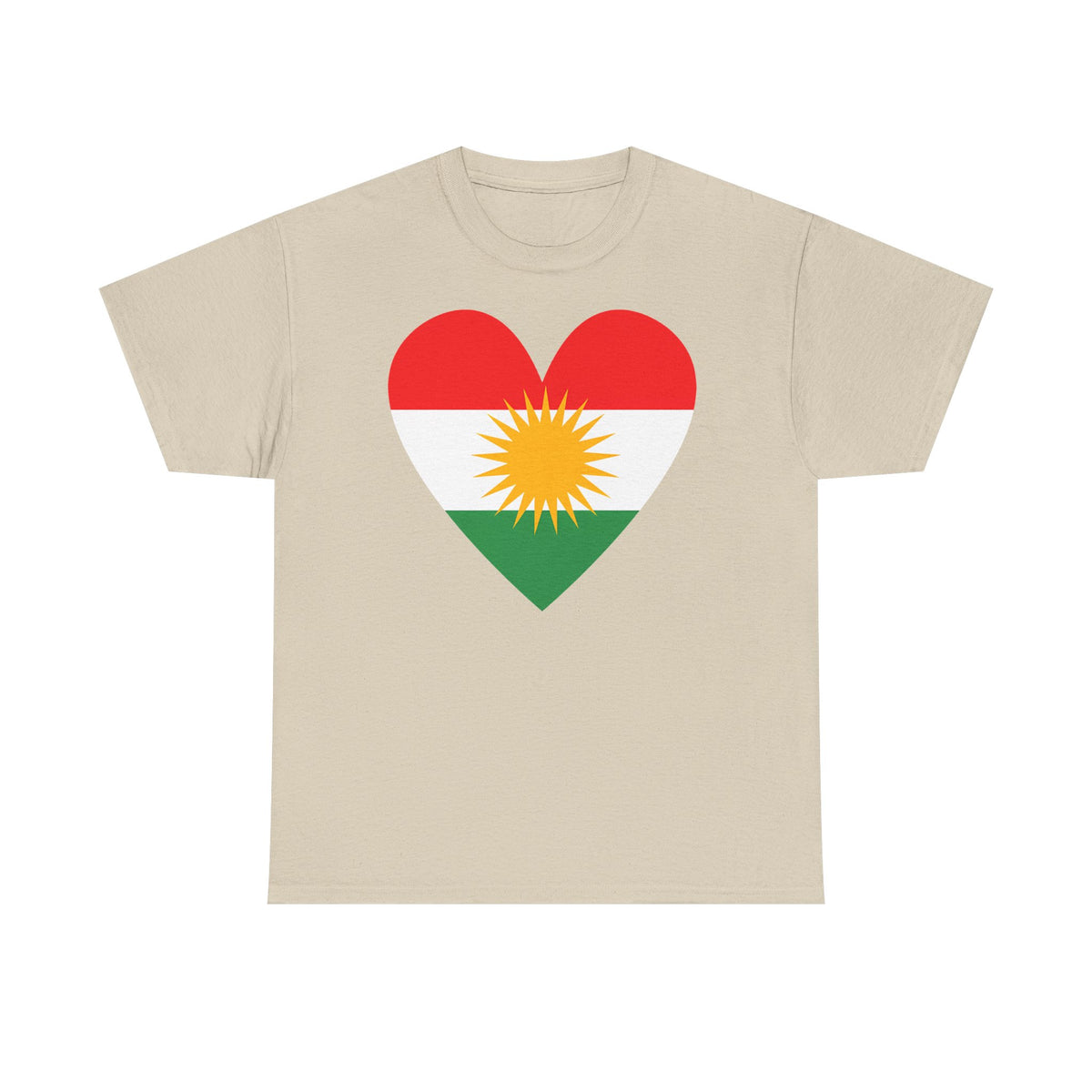 Kurdistán Azadi Escudo Bandera Patria Newroz Regalo - Camiseta unisex