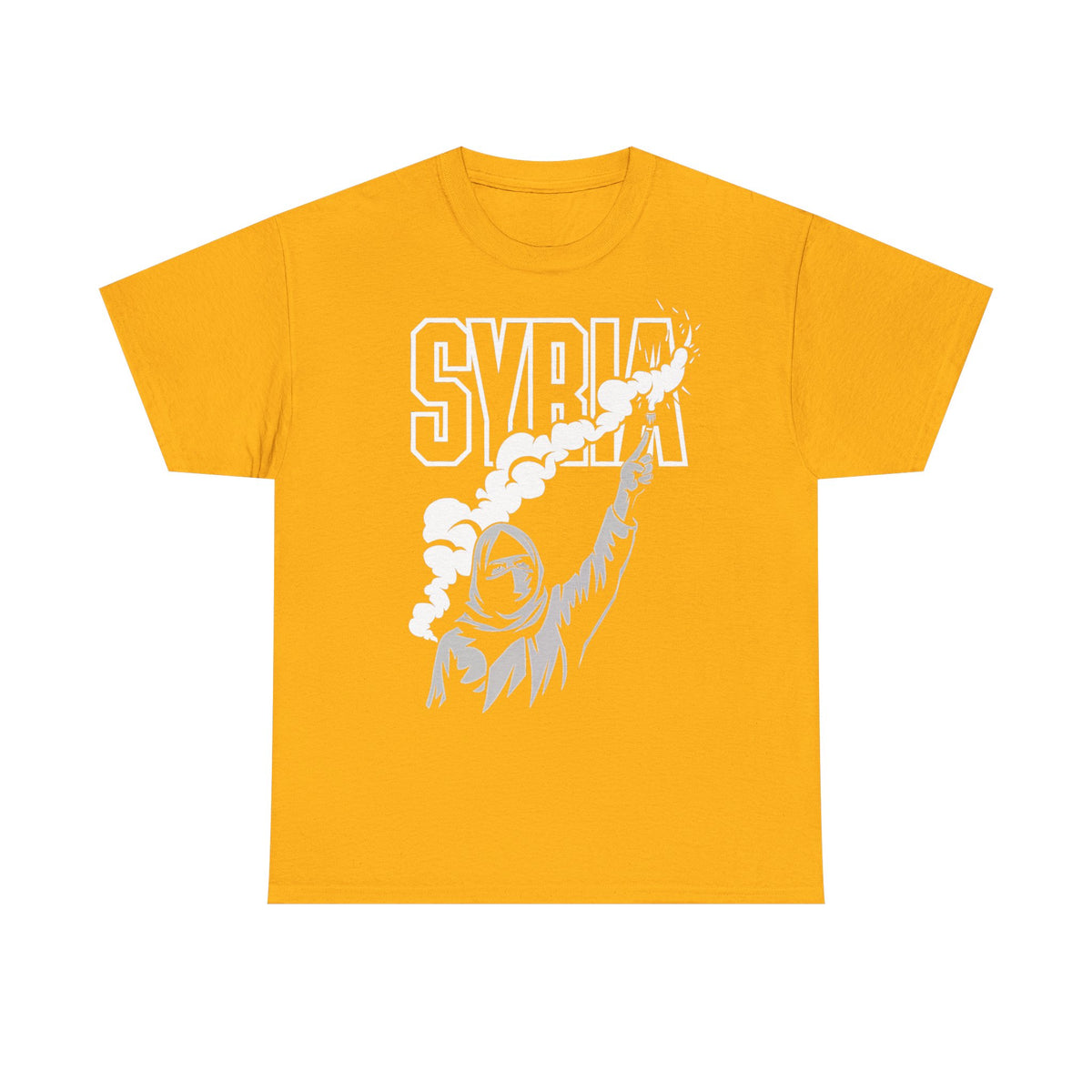 Syria Syrien Hooligan Wappen Flagge Heimat Sport Fußball Fan Geschenkidee - Unisex T-Shirt
