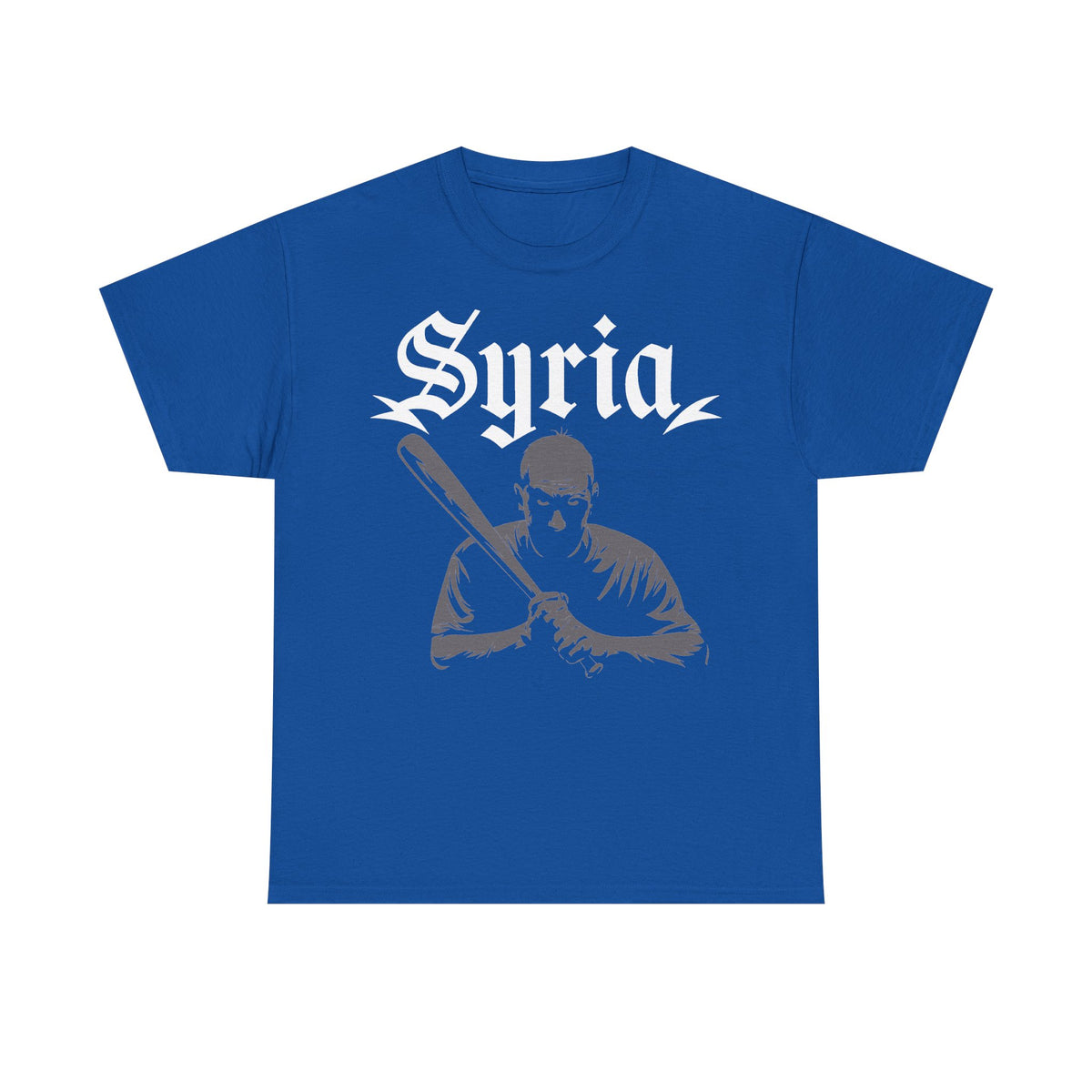Syria Syrien Hooligan Wappen Flagge Heimat Sport Fußball Fan Geschenkidee - Unisex T-Shirt