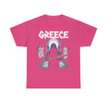 Greece Griechenland Hooligan Flagge Wappen Heimat Fußball Sport Fan Geschenkidee - Unisex T-Shirt
