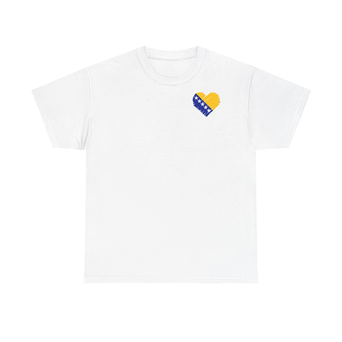 Bosnia escudo bandera orgullo patria aficionado al fútbol idea de regalo - Camiseta unisex