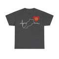 Marokko Wappen Morocco Flagge Stolz Fußball Fan Sport FGeschenkidee - Unisex T-Shirt