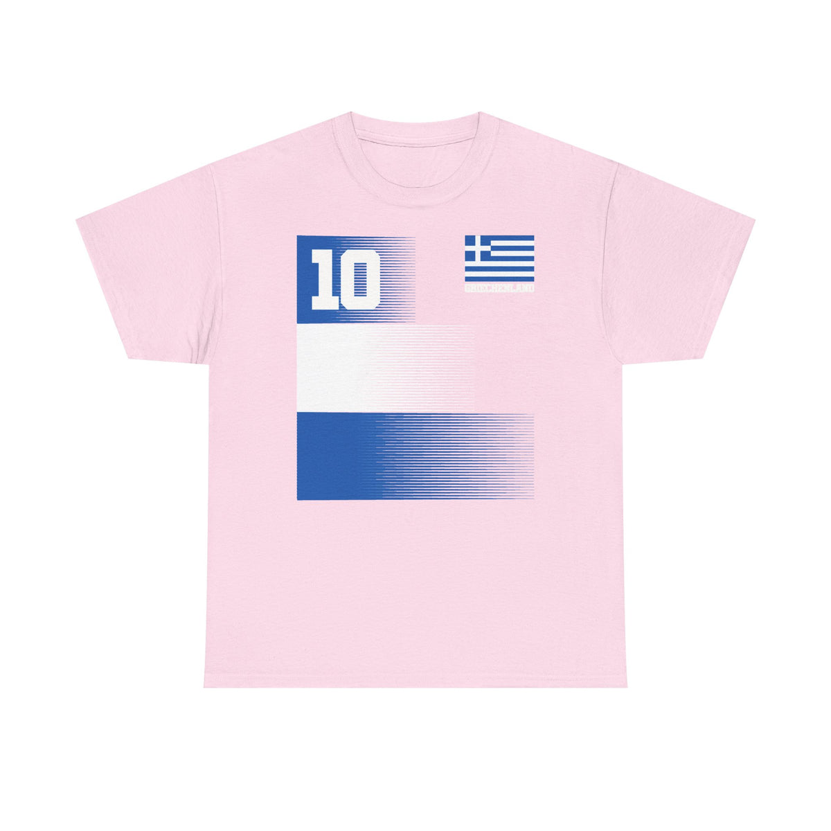 Grecia Grecia Bandera Escudo Patria Fútbol Deporte Aficionado Idea de regalo - Camiseta unisex