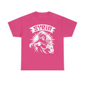Syria Syrien Hooligan Wappen Flagge Heimat Sport Fußball Fan Geschenkidee - Unisex T-Shirt