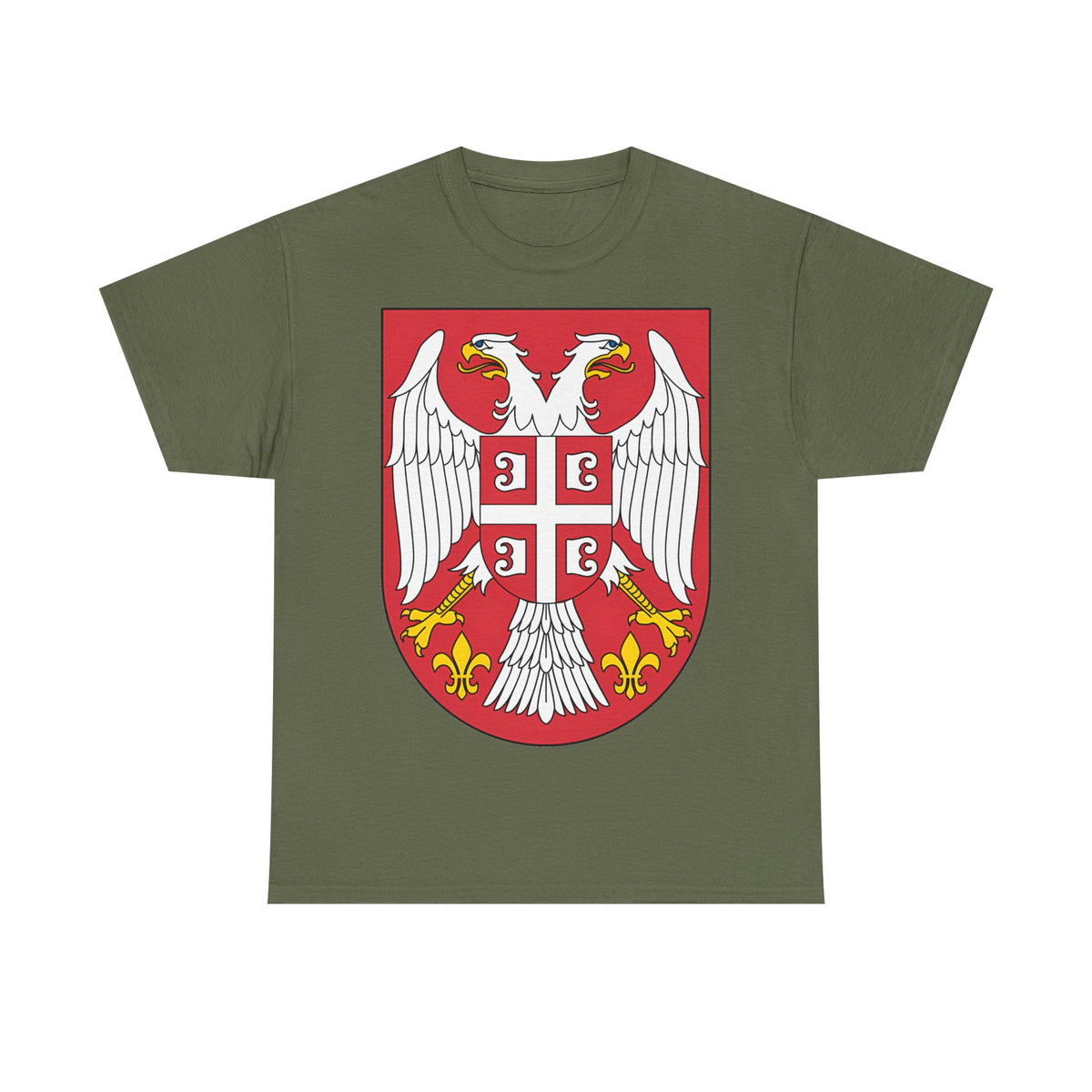 Serbia Wappen Adler Stolz Geschenkidee - Unisex T-Shirt