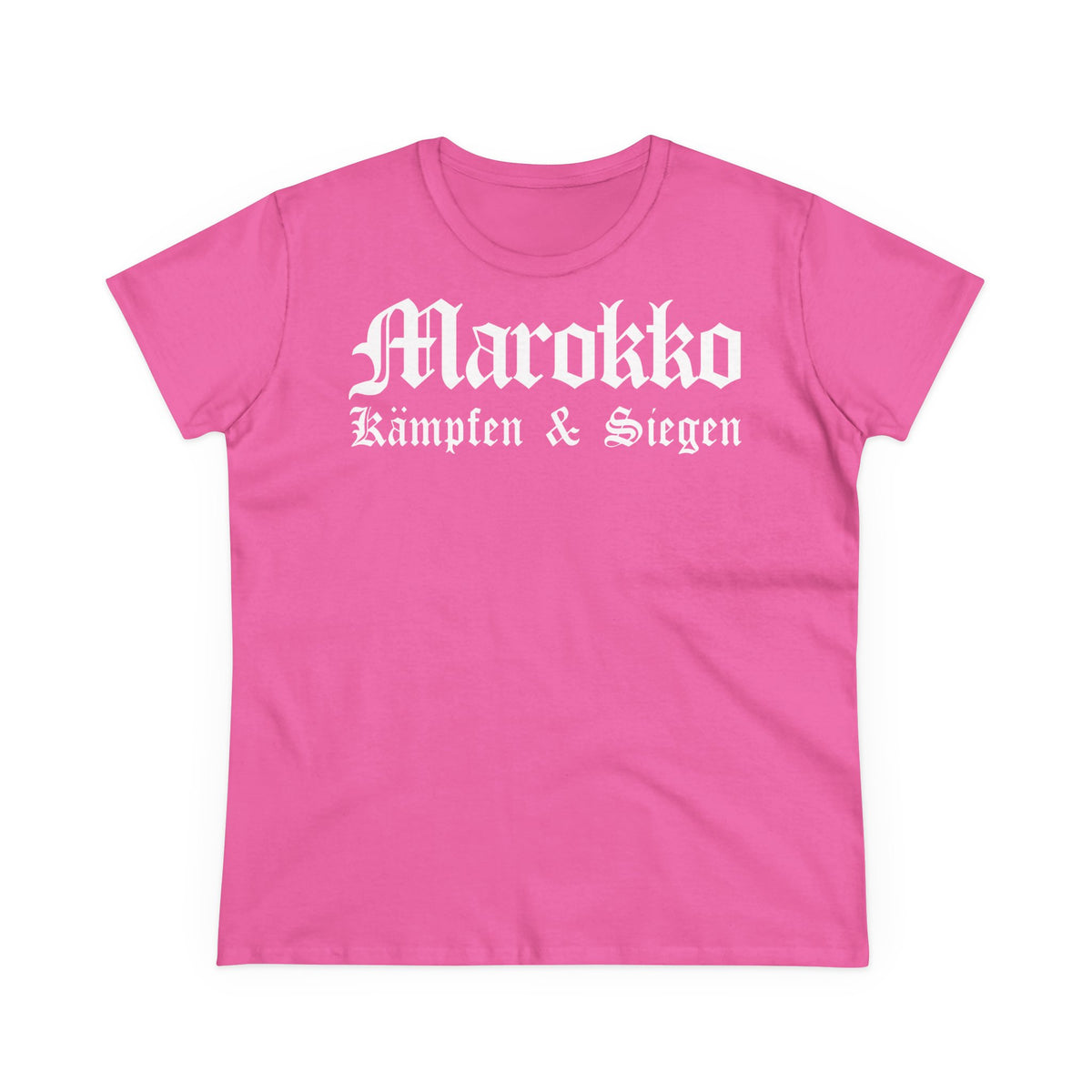 Escudo de Marruecos, bandera de Marruecos, orgullo, aficionada al fútbol y al deporte, idea de regalo - Camiseta para mujer