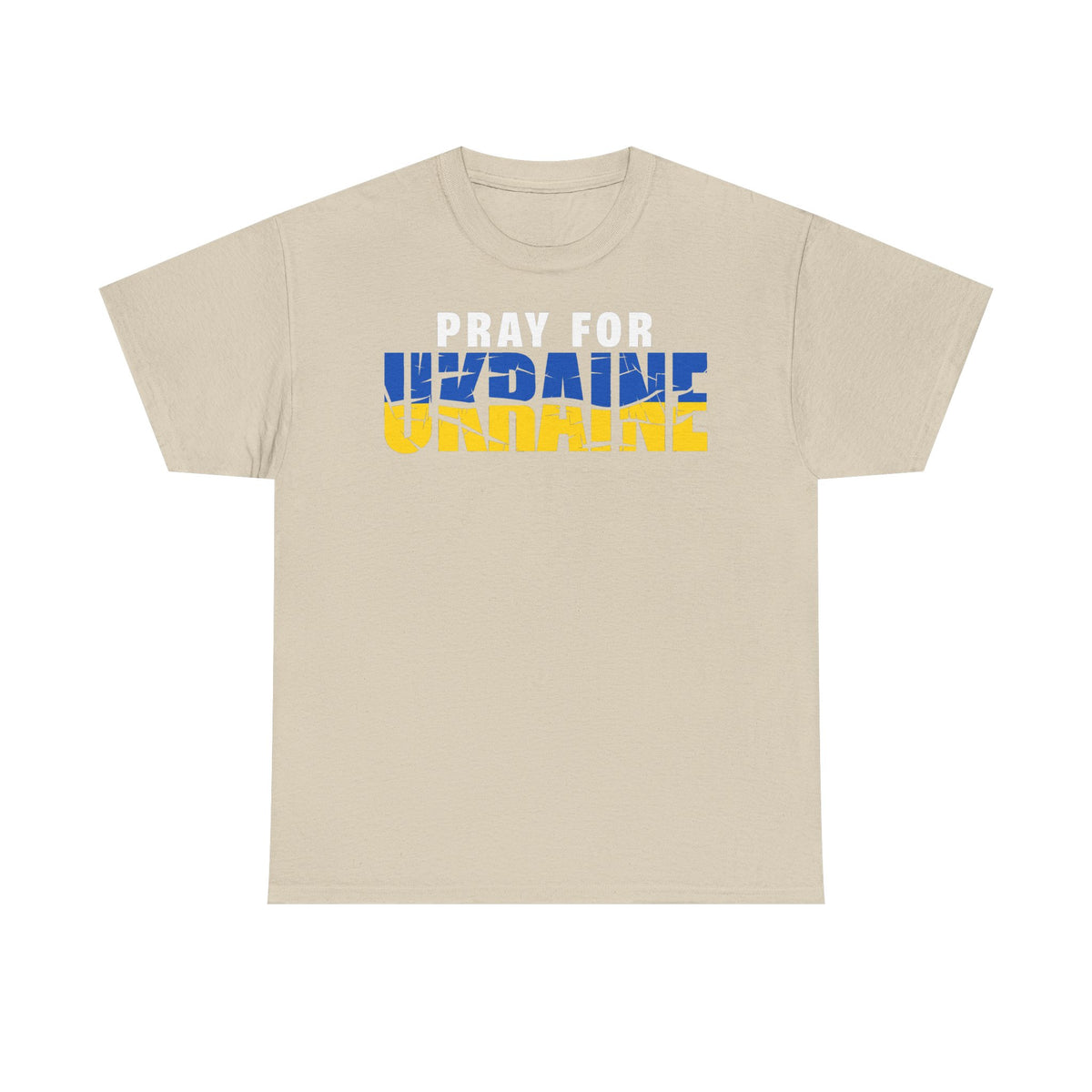 Bandiera e stemma dell'Ucraina Idea regalo Sport Tifoso Moda Vintage - T-shirt unisex
