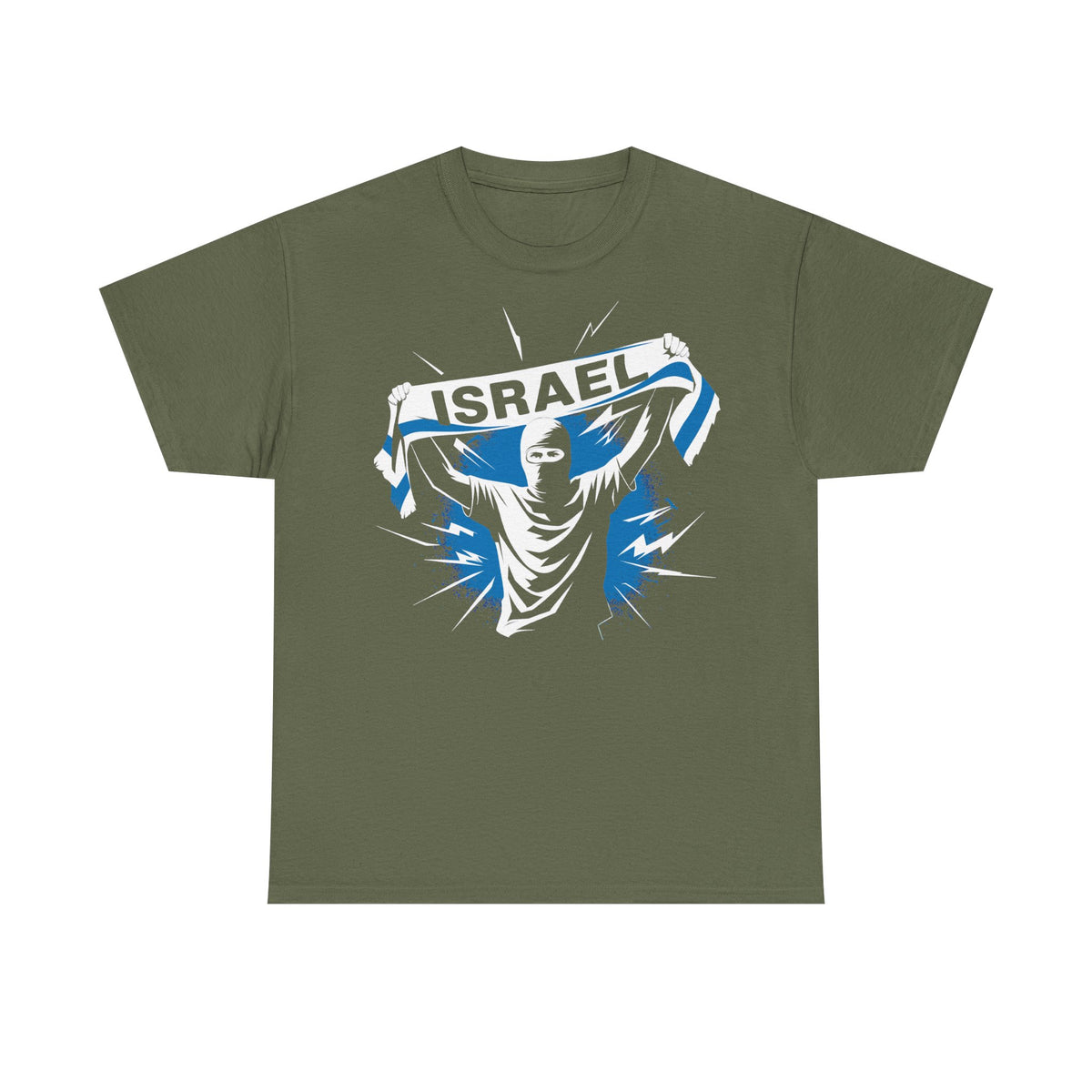 Israel Hooligan Wappen Flagge Fan Geschenkidee Fashion - Unisex T-Shirt