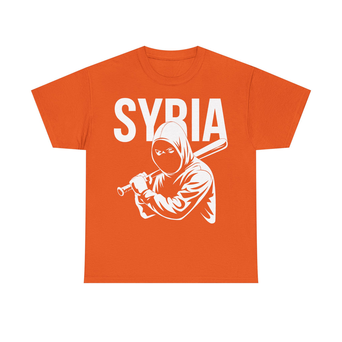 Syria Syrien Hooligan Wappen Flagge Heimat Sport Fußball Fan Geschenkidee - Unisex T-Shirt