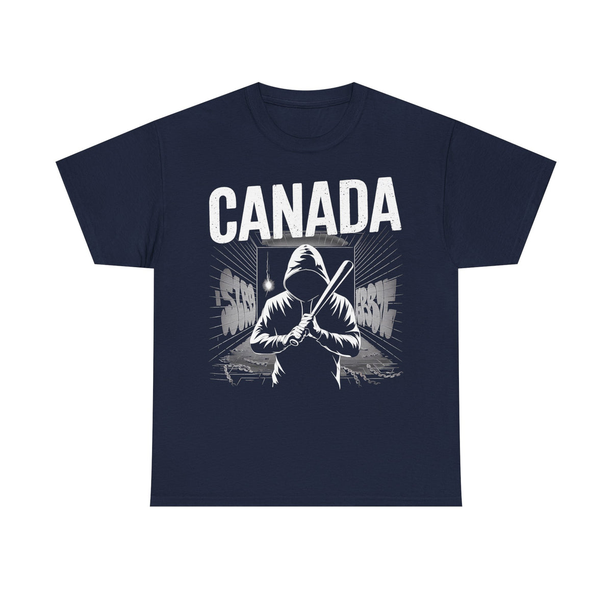 Canada Kanada Hooligan Wappen Flagge Fan Sport Fußball Geschenkidee - Unisey T-Shirt