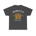Marokko Wappen Morocco Flagge Stolz Fußball Fan Sport FGeschenkidee - Unisex T-Shirt