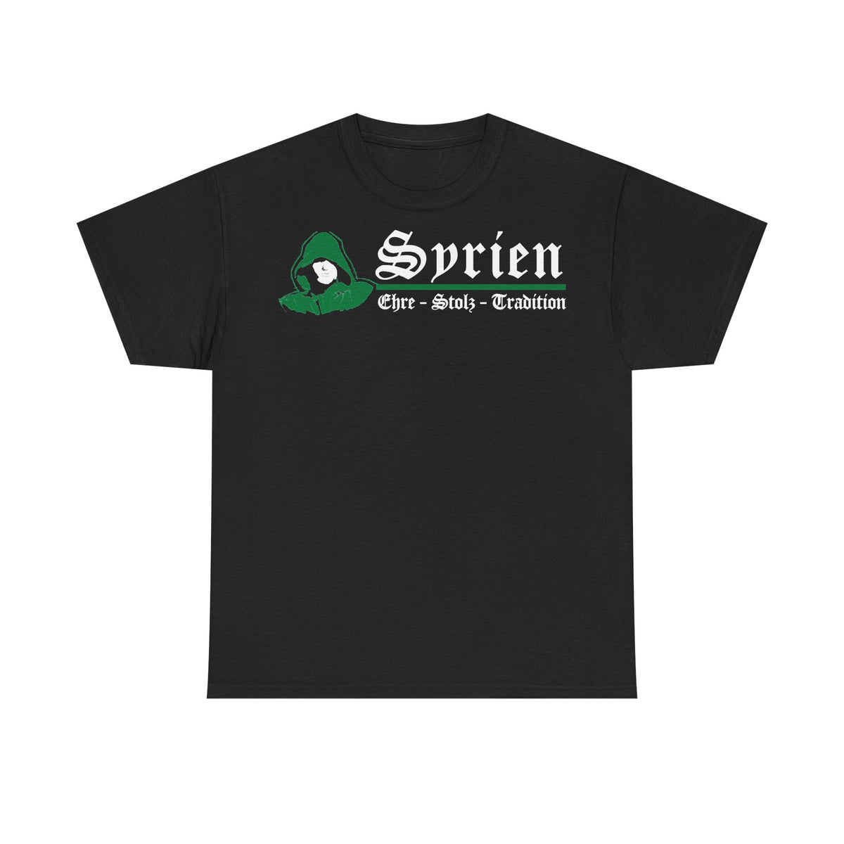 Syria Syrien Wappen Flagge Heimat Sport Fan Geschenkidee - Unisex T-Shirt