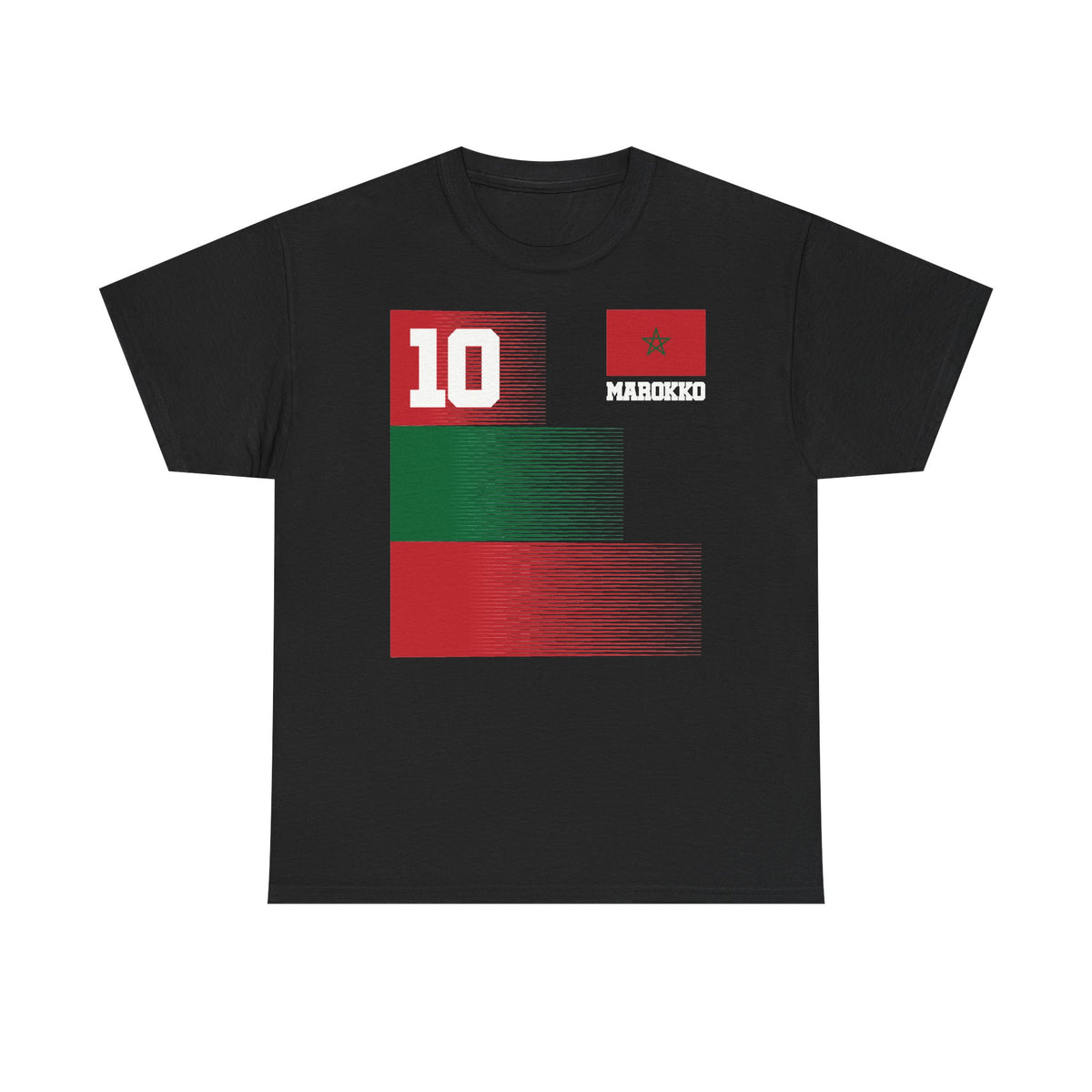 Marruecos Escudo Morocco Bandera Orgullo Fútbol Fan Deporte FIdea de regalo - Camiseta unisex