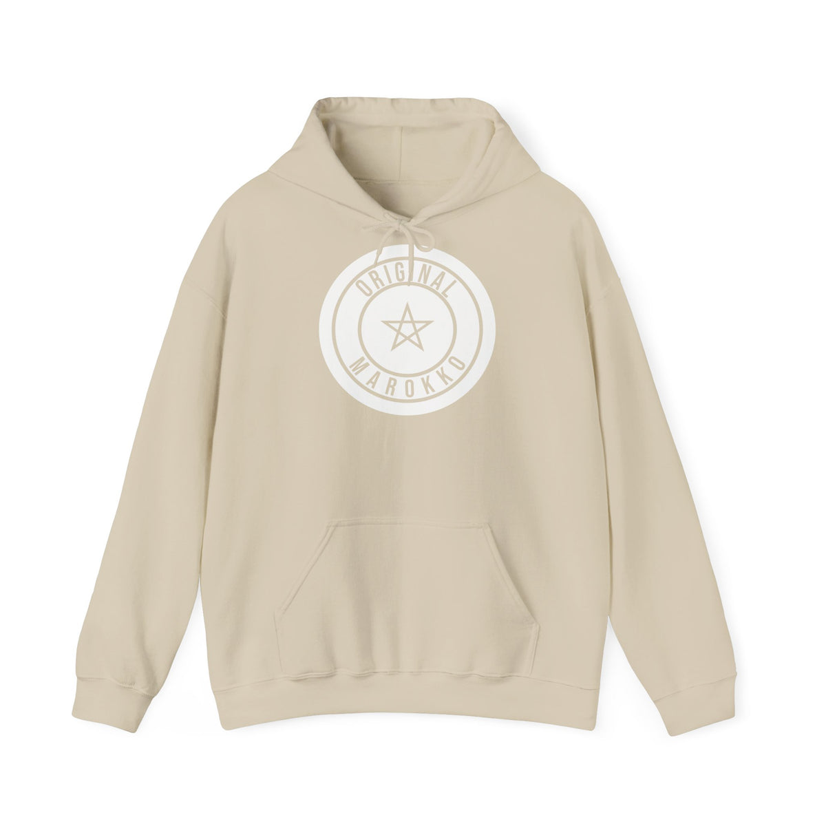 Stemma del Marocco Bandiera del Marocco Orgoglio Tifoso di calcio Sport Idea regalo - Felpa con cappuccio unisex