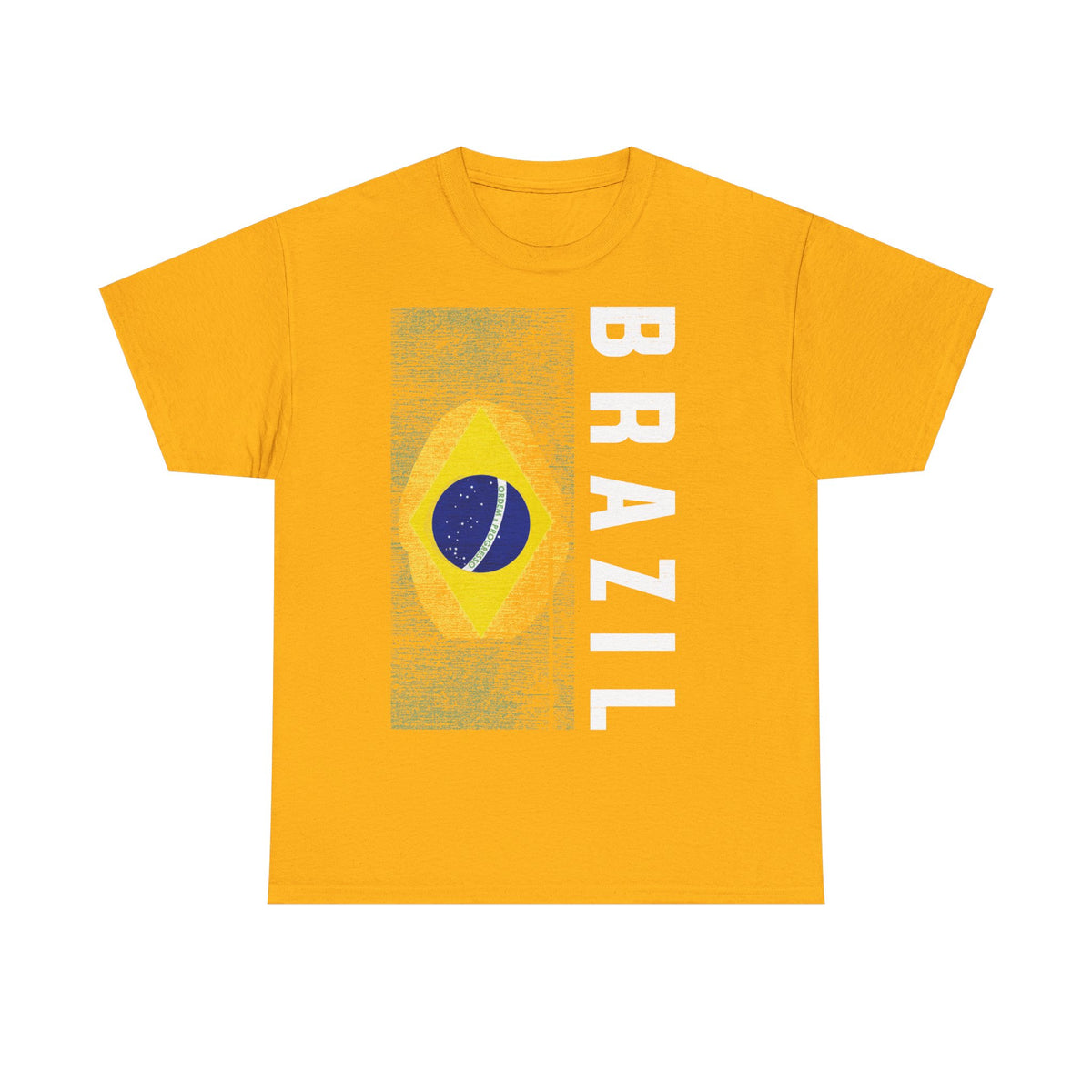 Brazil Brasilien Wappen Flagge Sport Fan Fußball Geschenkidee - Unisex T-Shirt
