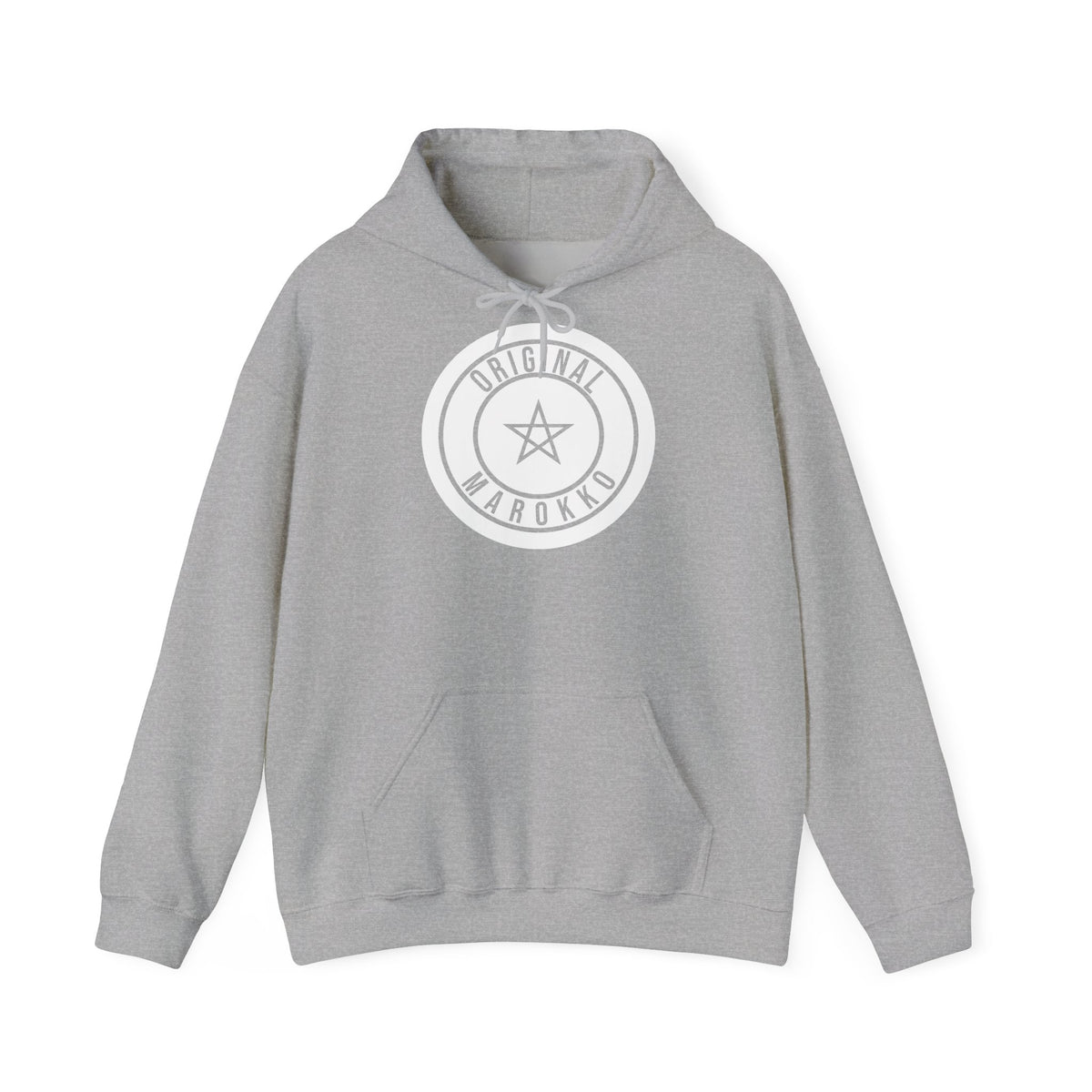 Stemma del Marocco Bandiera del Marocco Orgoglio Tifoso di calcio Sport Idea regalo - Felpa con cappuccio unisex