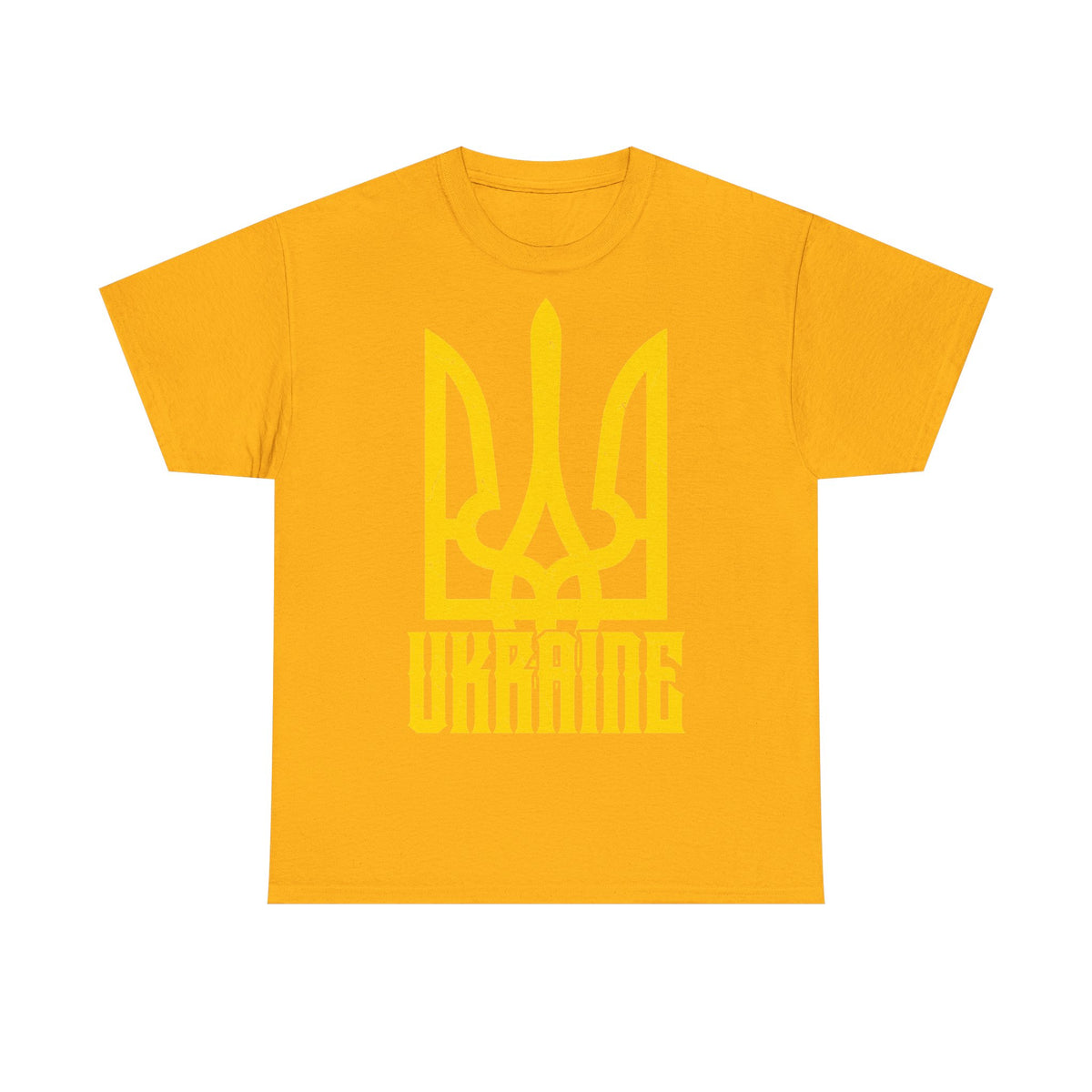Bandiera e stemma dell'Ucraina Idea regalo Sport Tifoso Moda Vintage - T-shirt unisex
