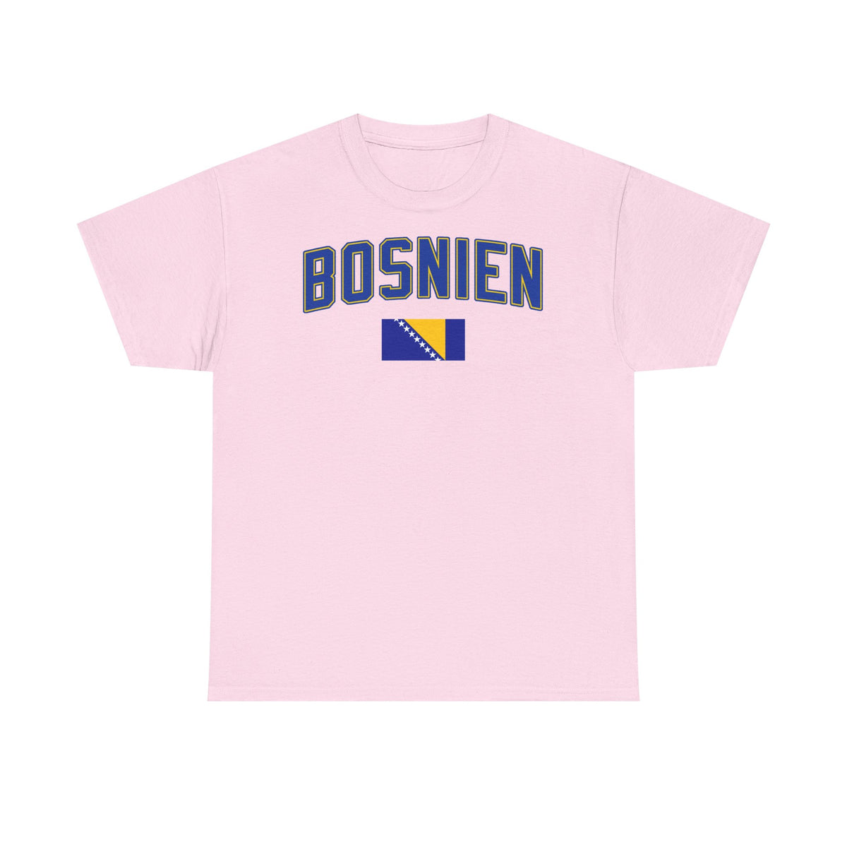 Bosnia Wappen Flagge Stolz Heimat Fußball fan Geschenkidee - Unisex T-Shirt