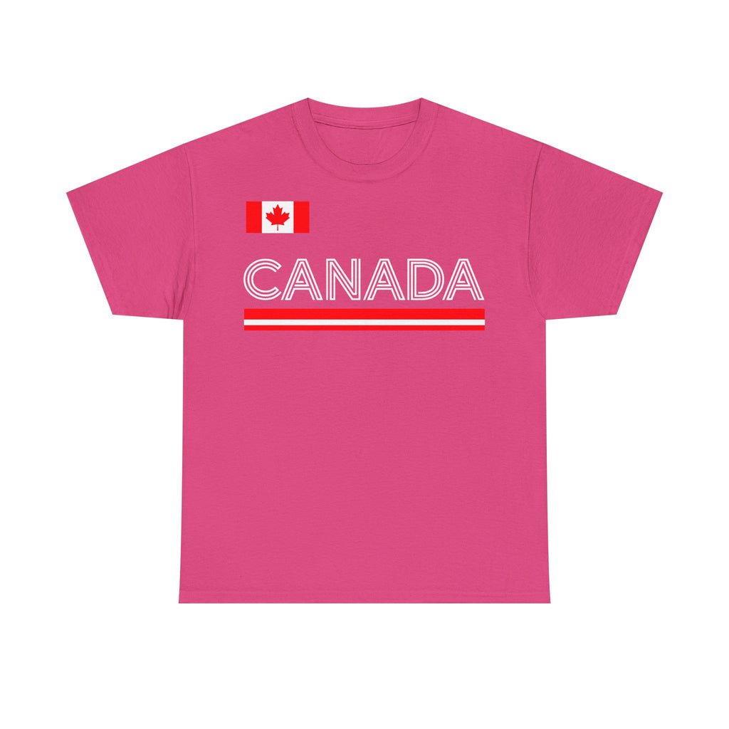 Canada Kanada Wappen Flagge Fan Sport Fußball Geschenkidee - Unisey T-Shirt