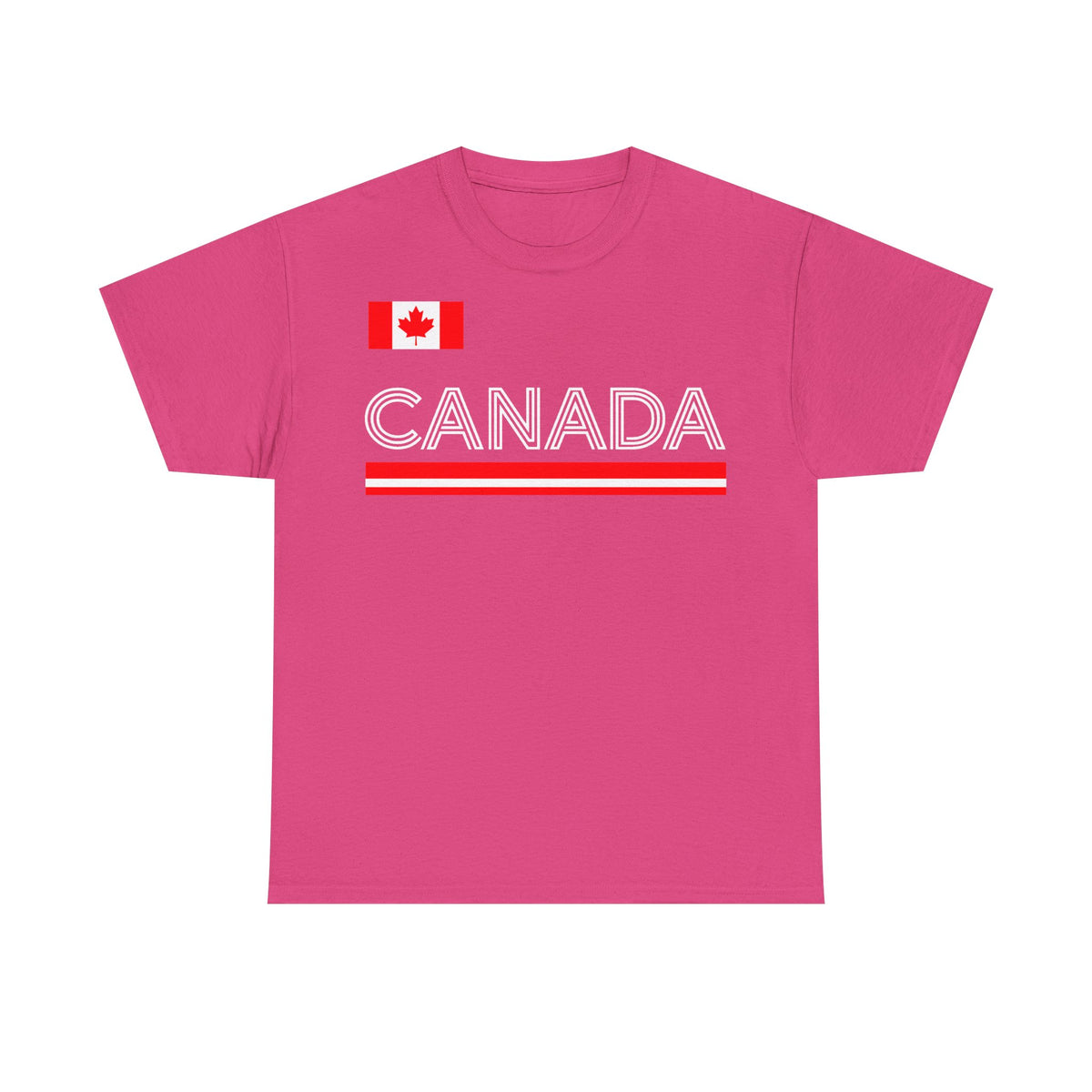 Canada Kanada Wappen Flagge Fan Sport Fußball Geschenkidee - Unisey T-Shirt