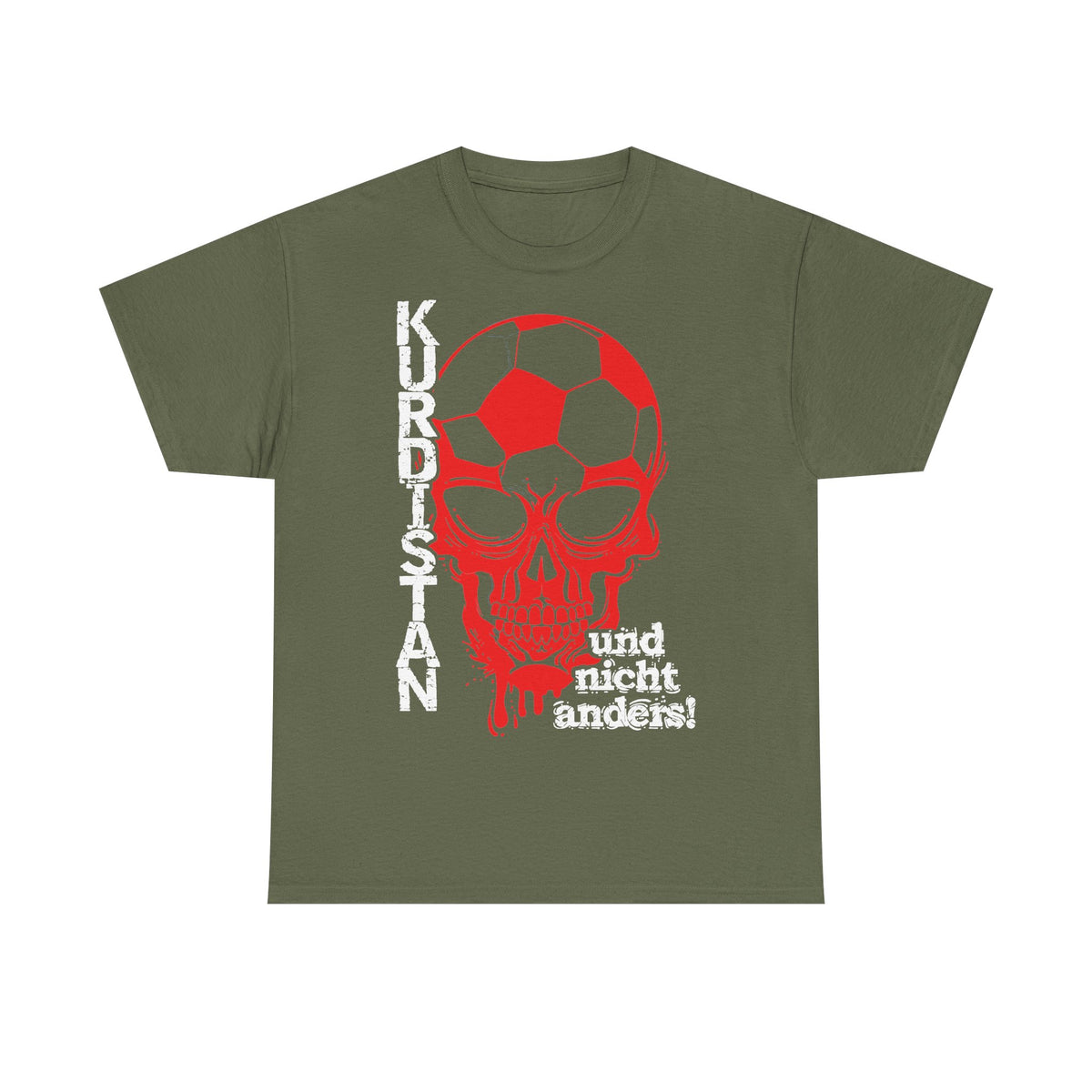 Kurdistán Azadi Escudo Bandera Patria Newroz Regalo - Camiseta unisex