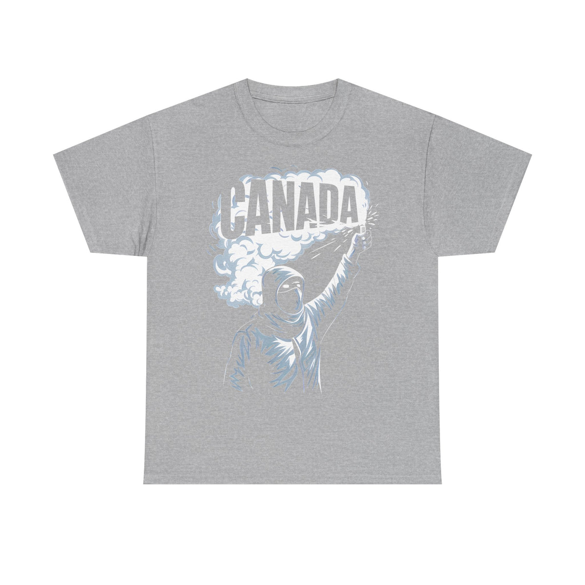 Canada Kanada Hooligan Wappen Flagge Fan Sport Fußball Geschenkidee - Unisey T-Shirt