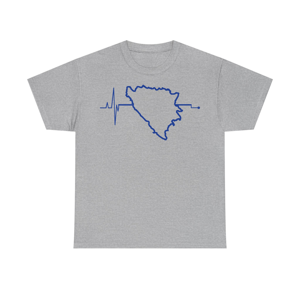 Bosnia escudo bandera orgullo patria aficionado al fútbol idea de regalo - Camiseta unisex