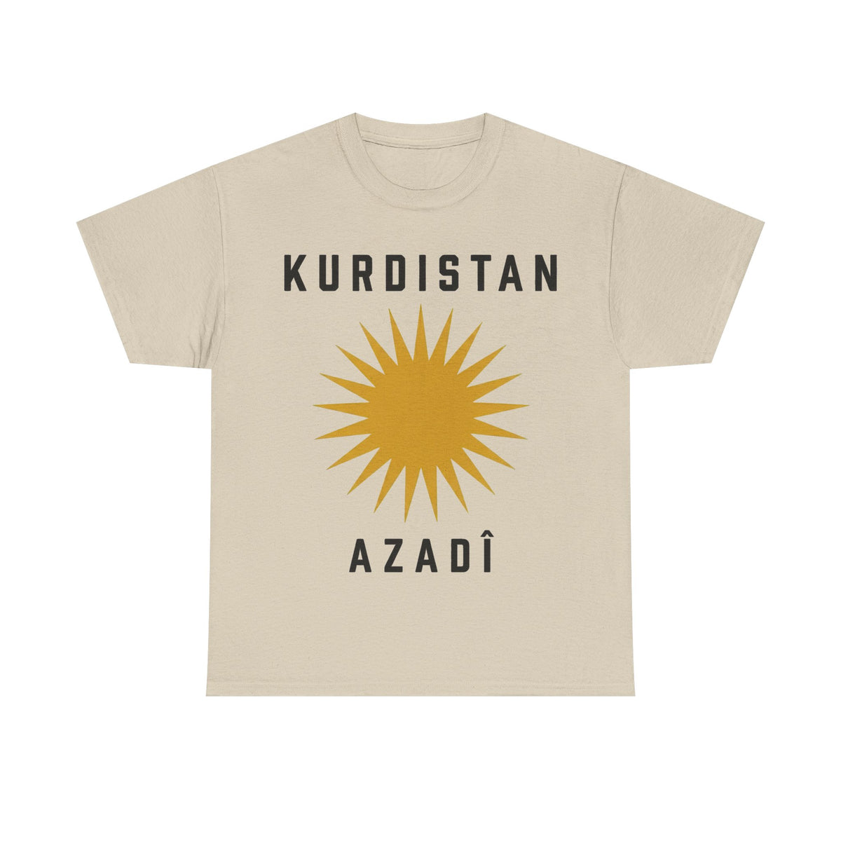 Kurdistan Azadi Sonne Wappen Geschenkidee - Unisex T-Shirt