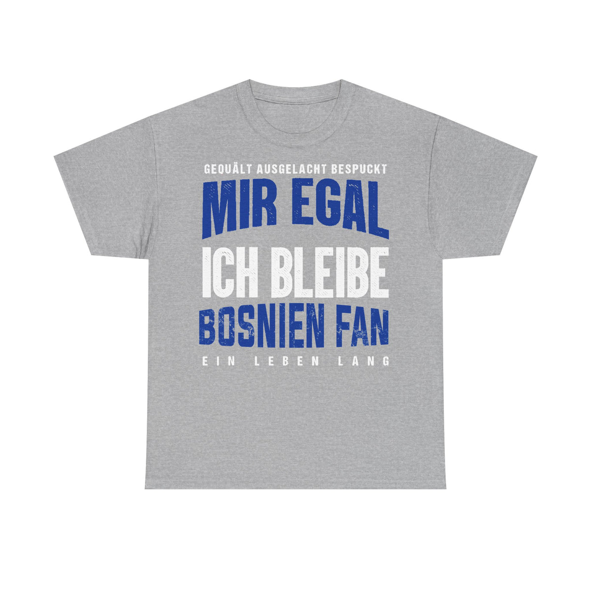 Bosnia Wappen Flagge Stolz Heimat Fußball fan Geschenkidee - Unisex T-Shirt