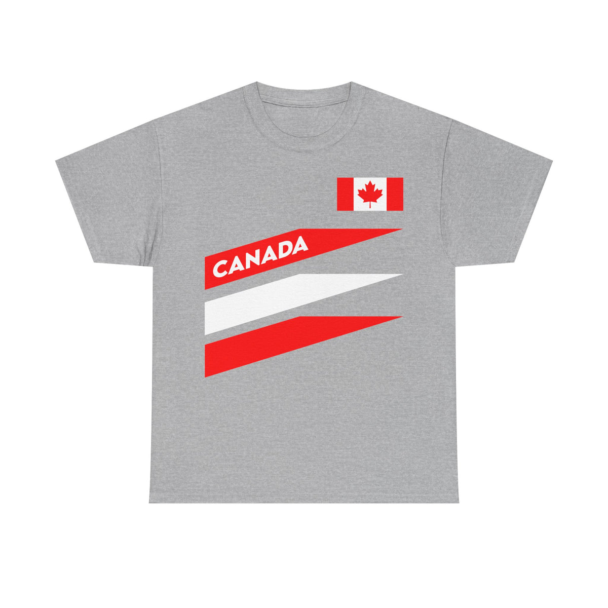 Canada Kanada Wappen Flagge Fan Sport Fußball Geschenkidee - Unisey T-Shirt