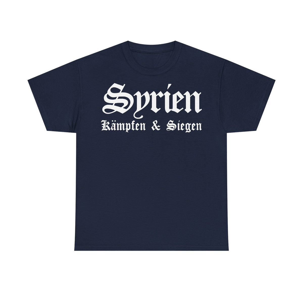 Syria Syrien Wappen Flagge Heimat Sport Fan Geschenkidee - Unisex T-Shirt