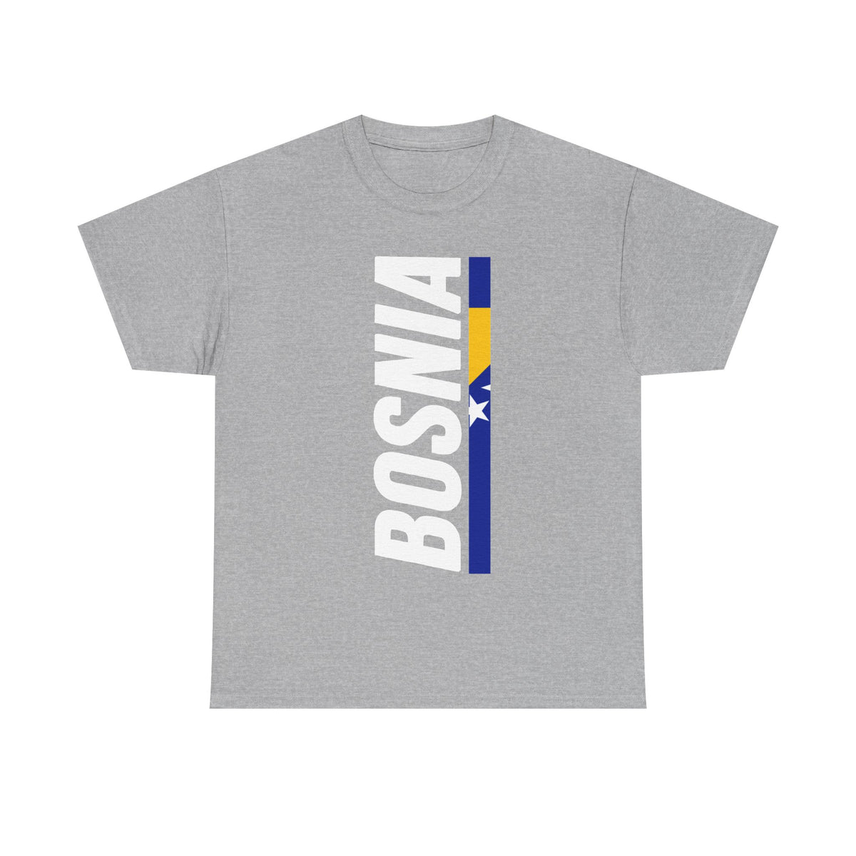 Bosnia Wappen Flagge Stolz Heimat Fußball fan Geschenkidee - Unisex T-Shirt