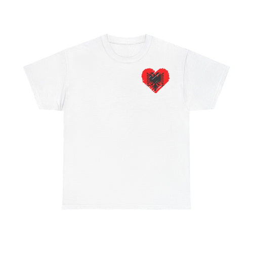 Camiseta unisex de Albania, escudo albanés, bandera, águila, fútbol, aficionado, deporte